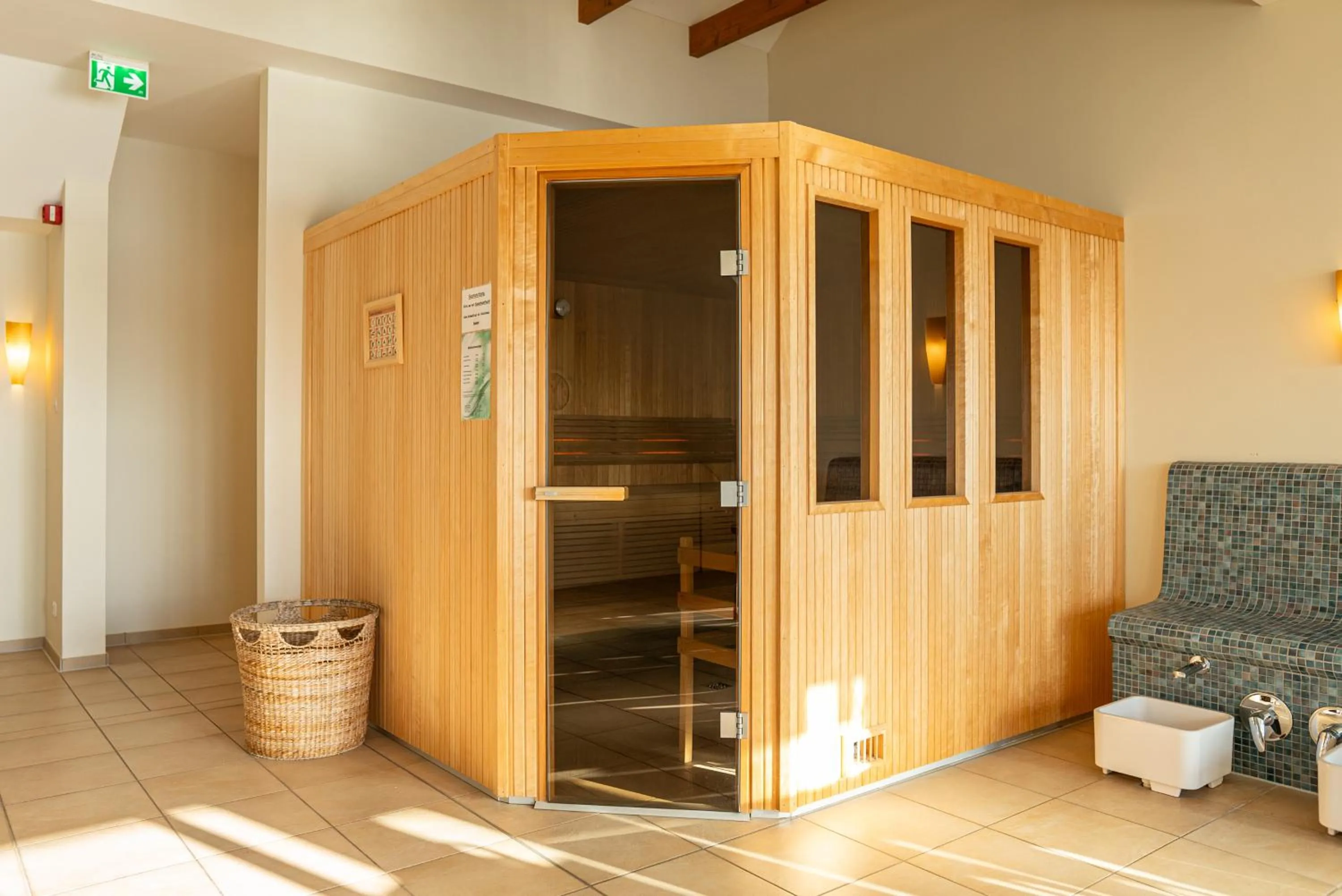 Sauna in Hotel Seeblick