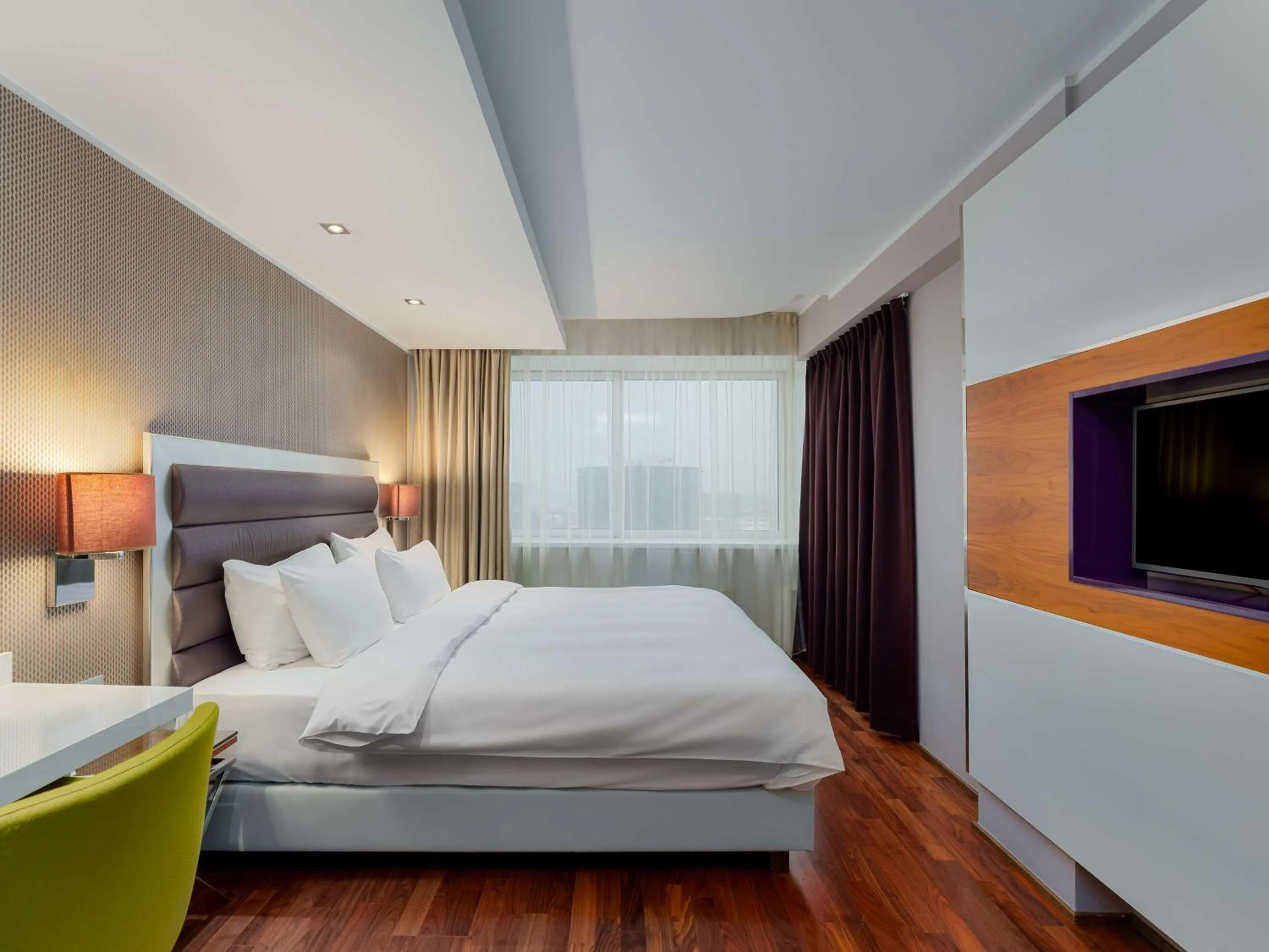 Bedroom, Bed in Radisson Blu Hotel Olümpia