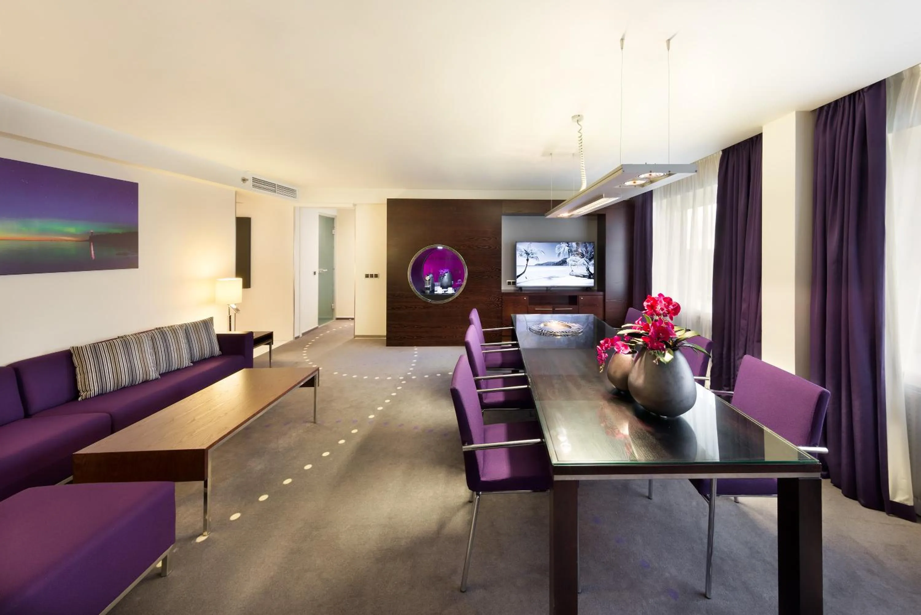 Living room in Radisson Blu Hotel Olümpia