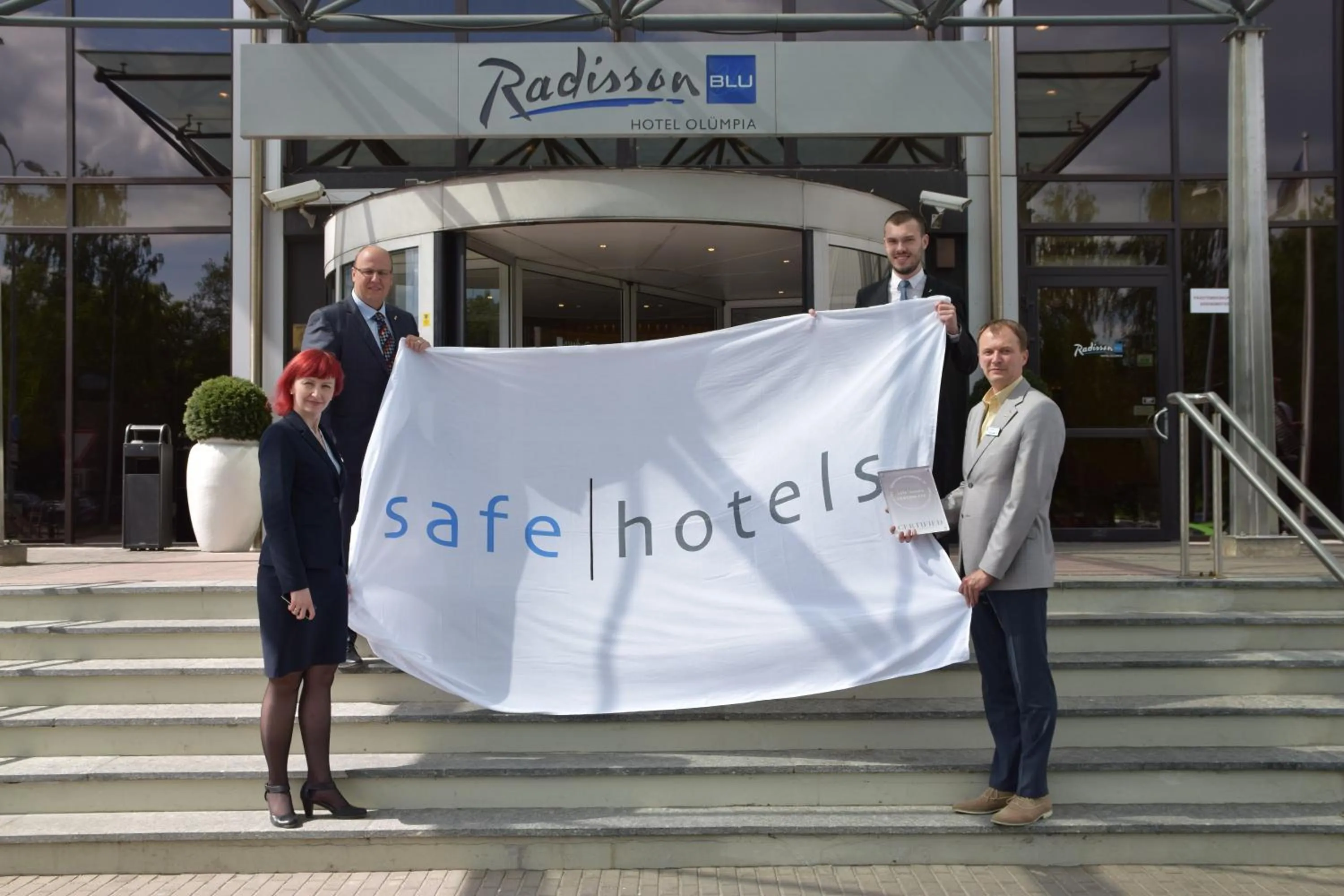 Certificate/Award in Radisson Blu Hotel Olümpia