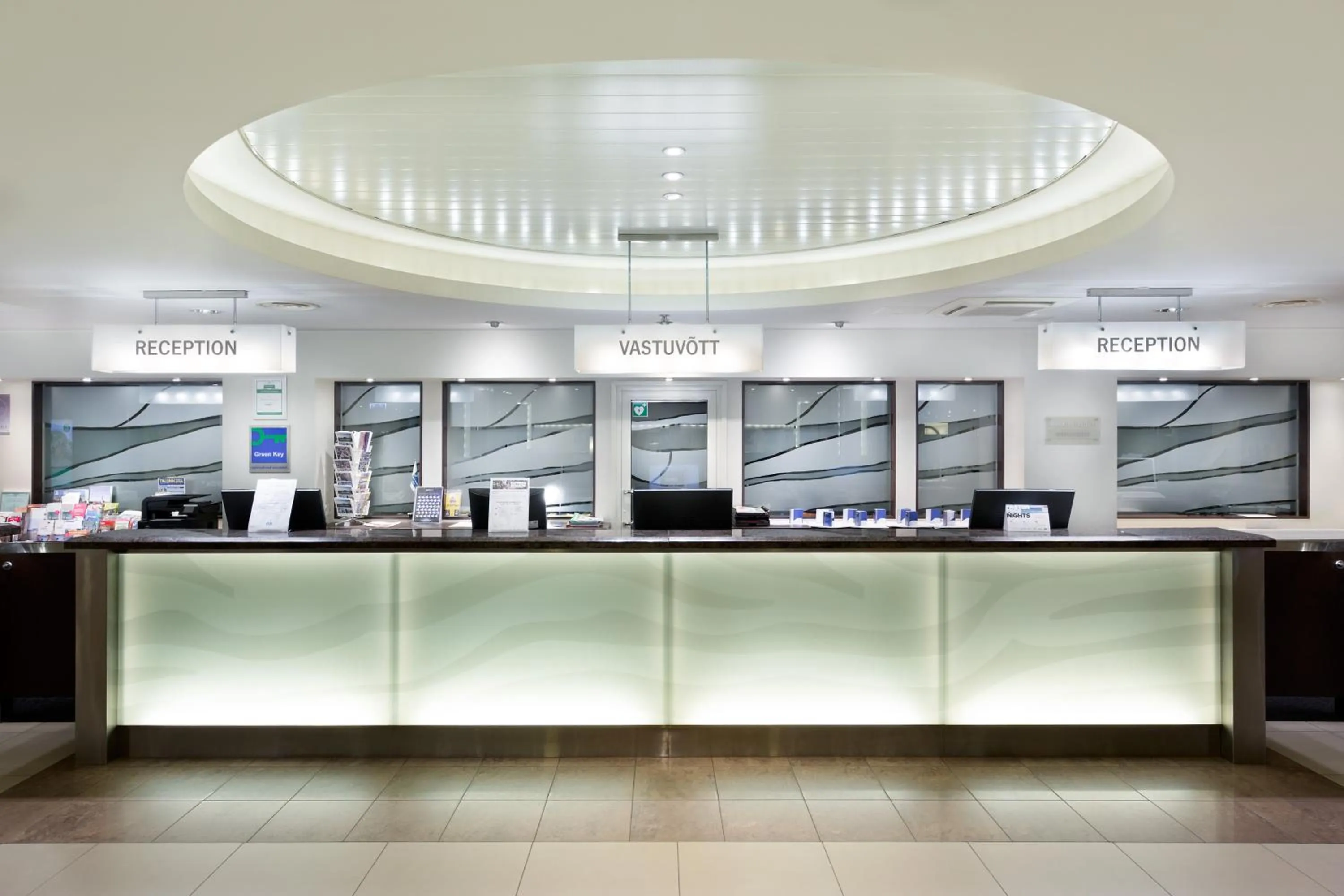 Lobby or reception in Radisson Blu Hotel Olümpia