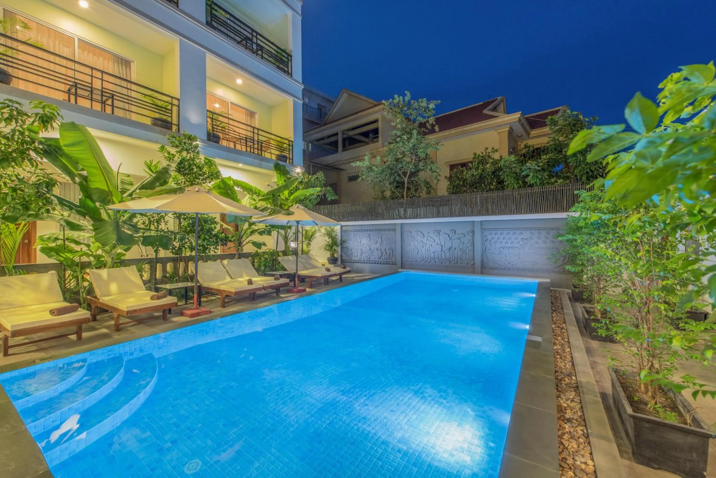 Property building in Golden Citadel Hotel Siem Reap