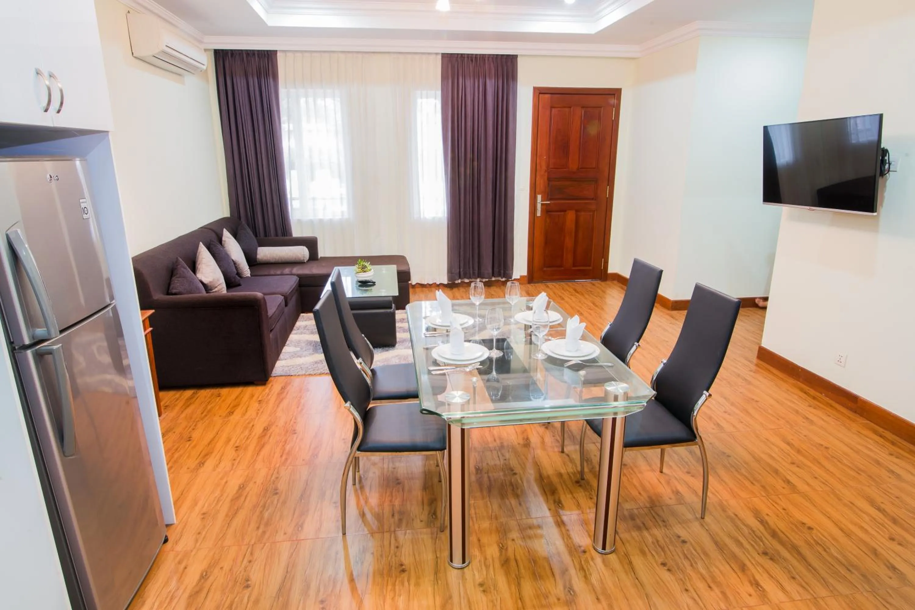 Living room in KT Apartment