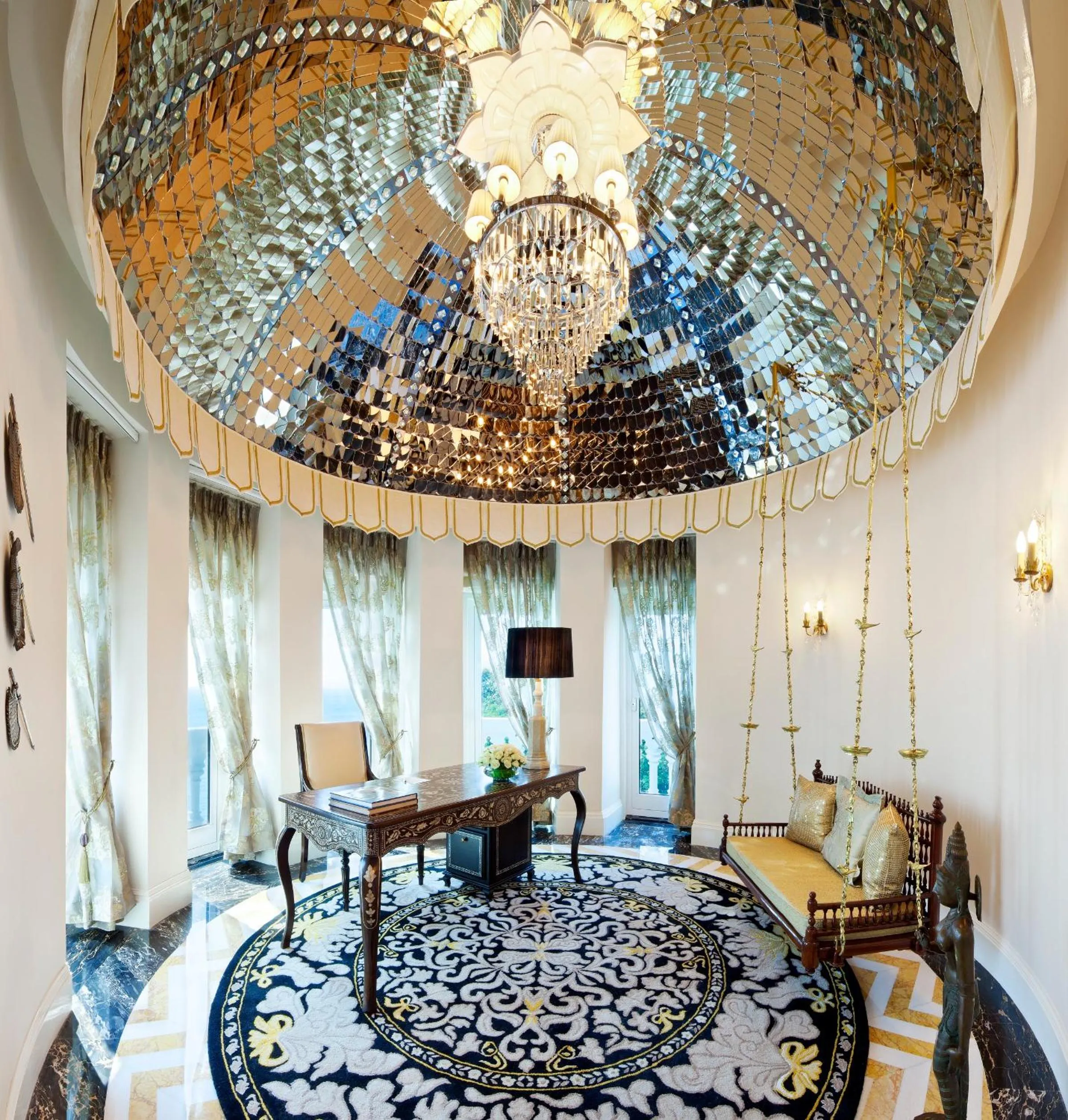 Seating area in The Taj Mahal Palace, Mumbai