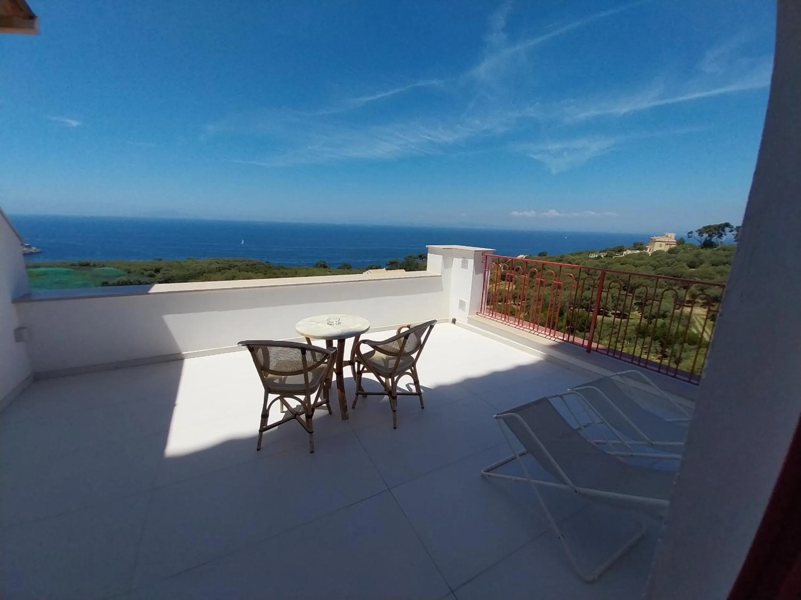 Balcony/Terrace in Hotel Dania