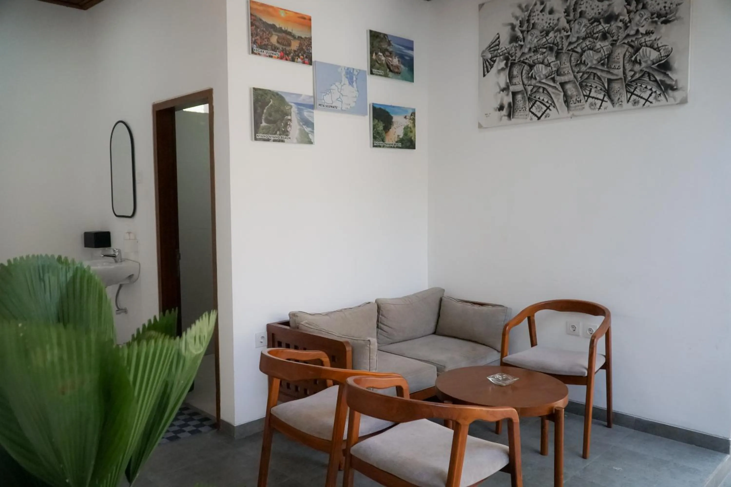 Lobby or reception in Batu Kandik Homestay