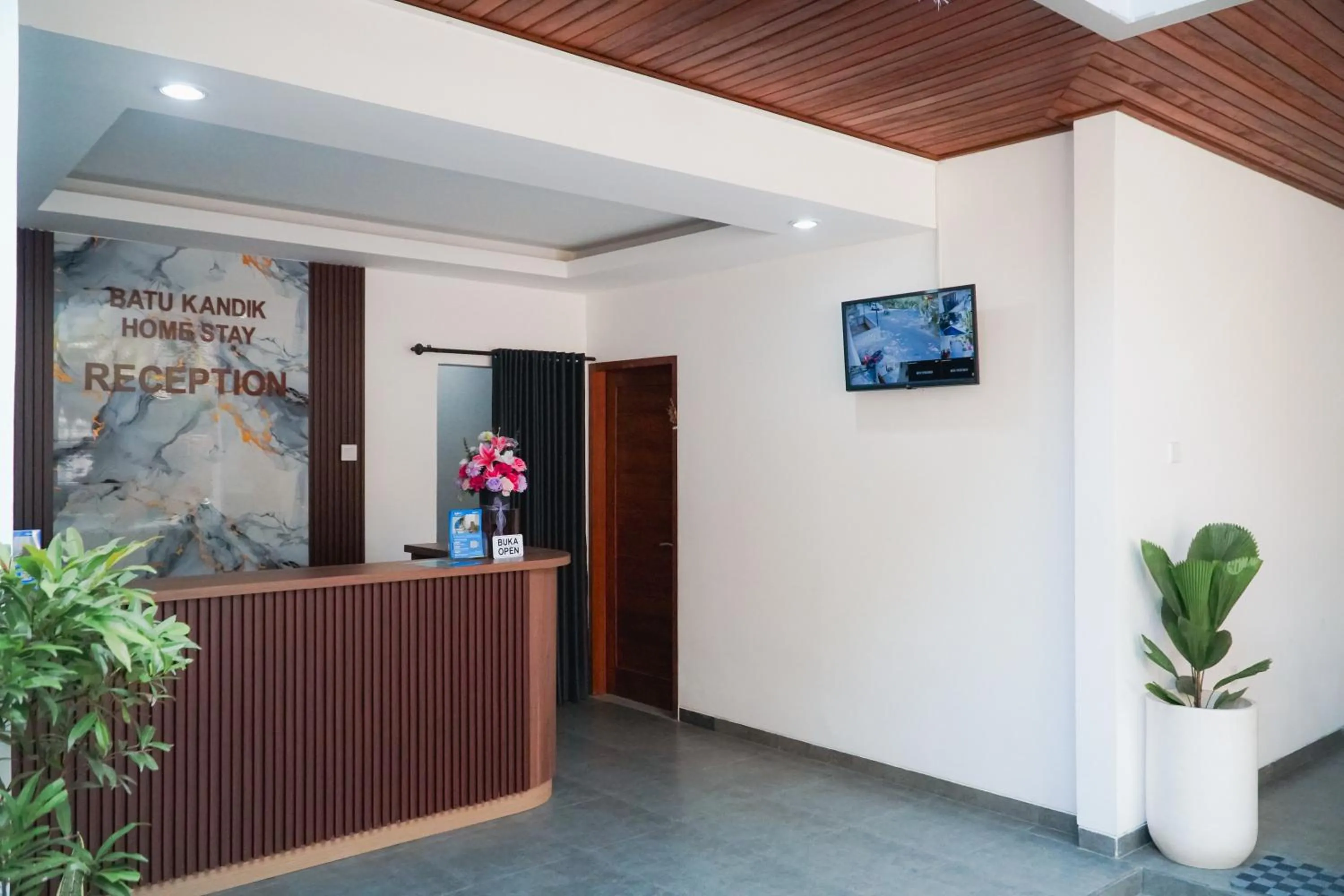 Lobby or reception in Batu Kandik Homestay