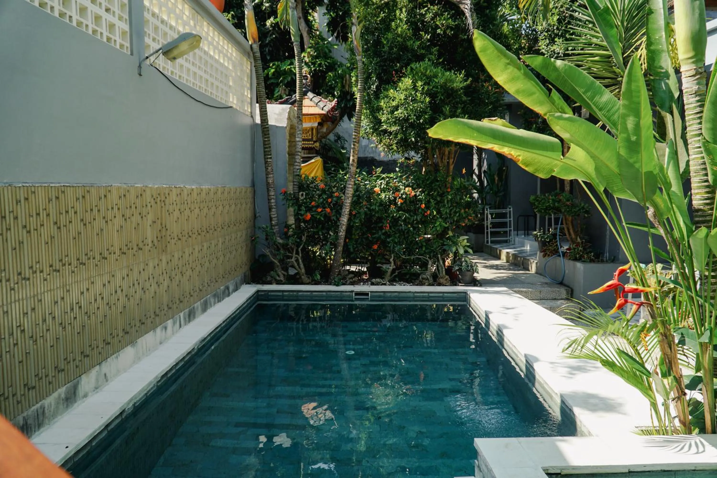 Swimming pool in Batu Kandik Homestay