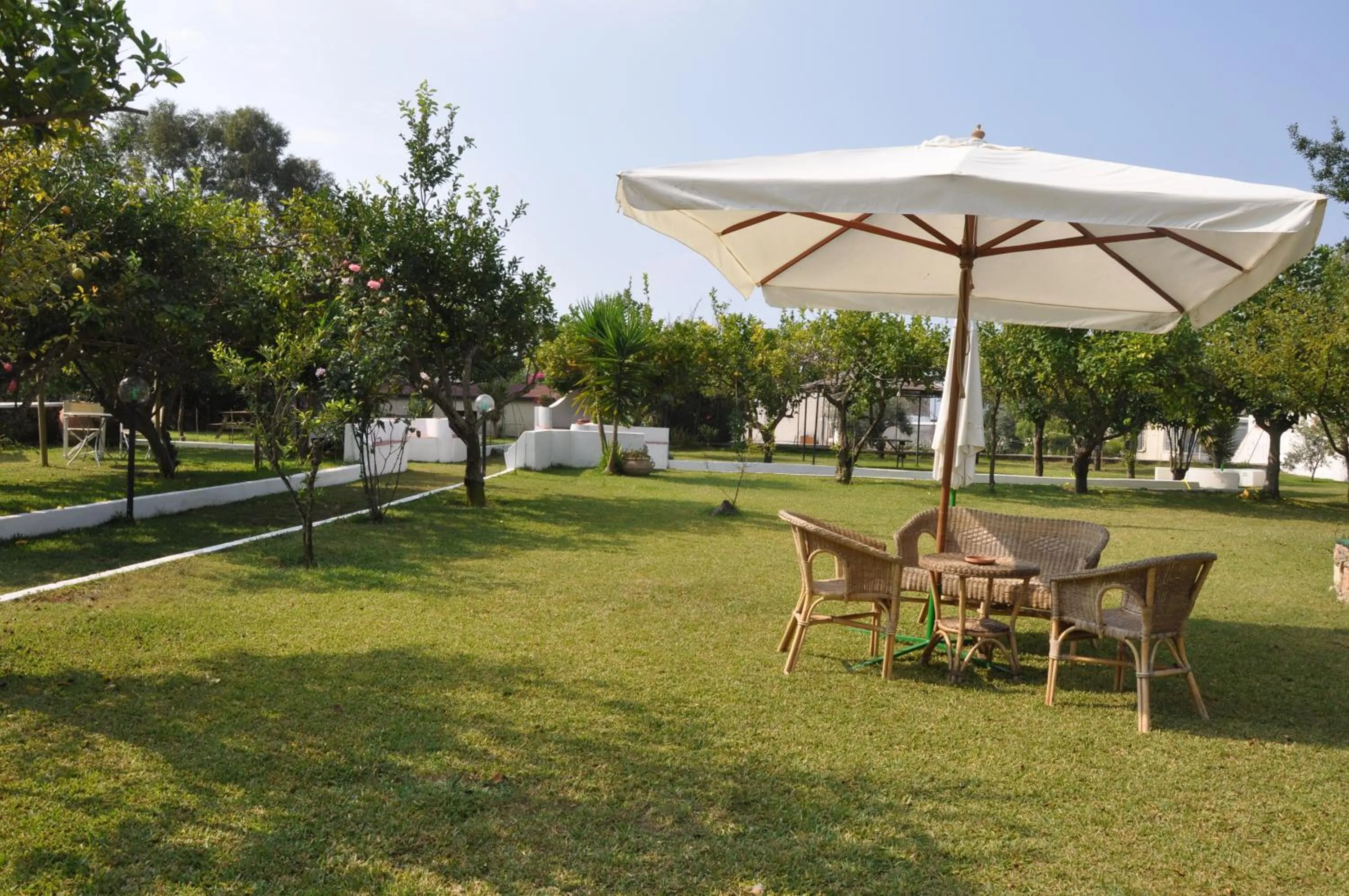 Garden in Hotel Savoia