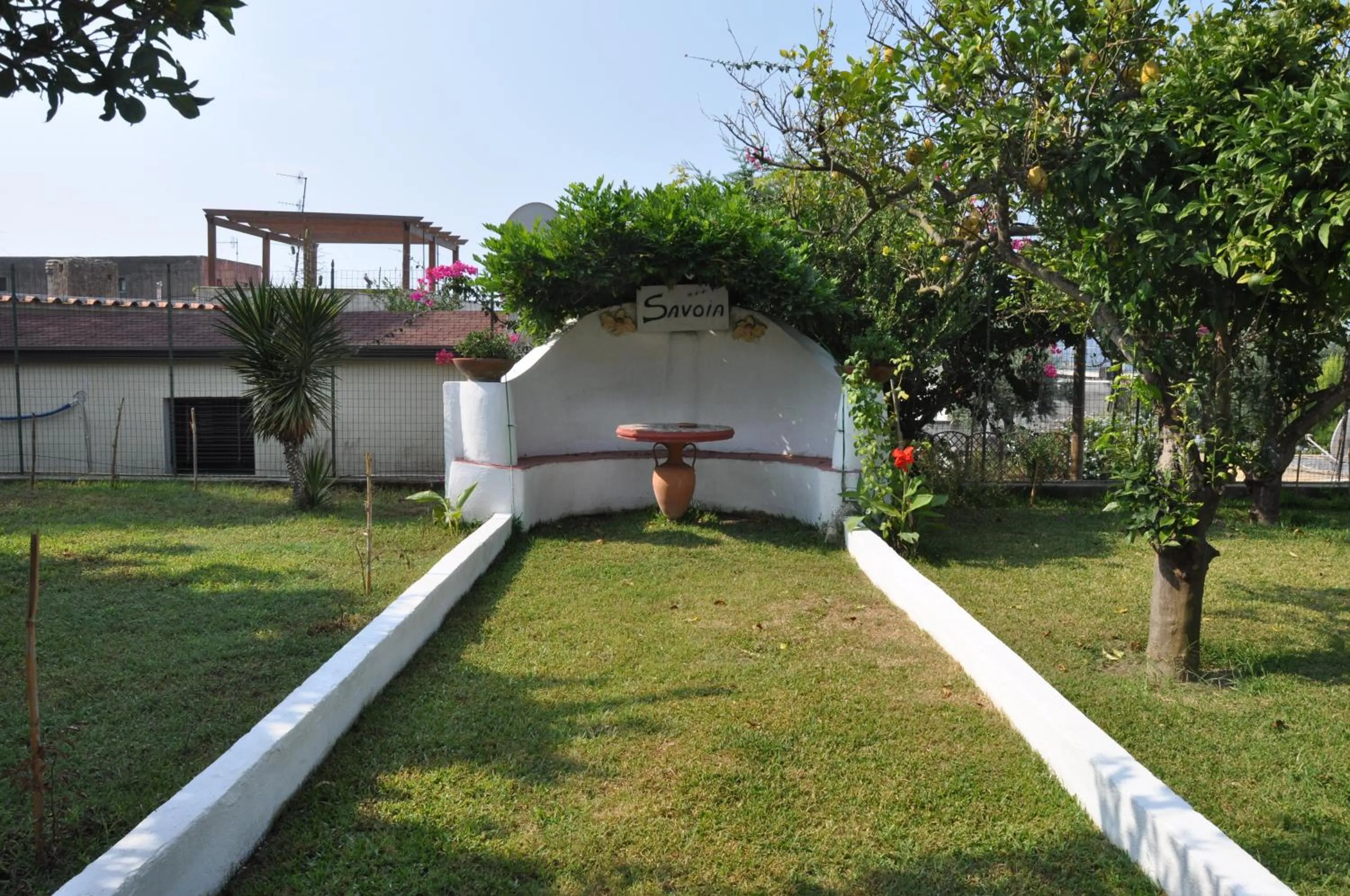 Garden in Hotel Savoia