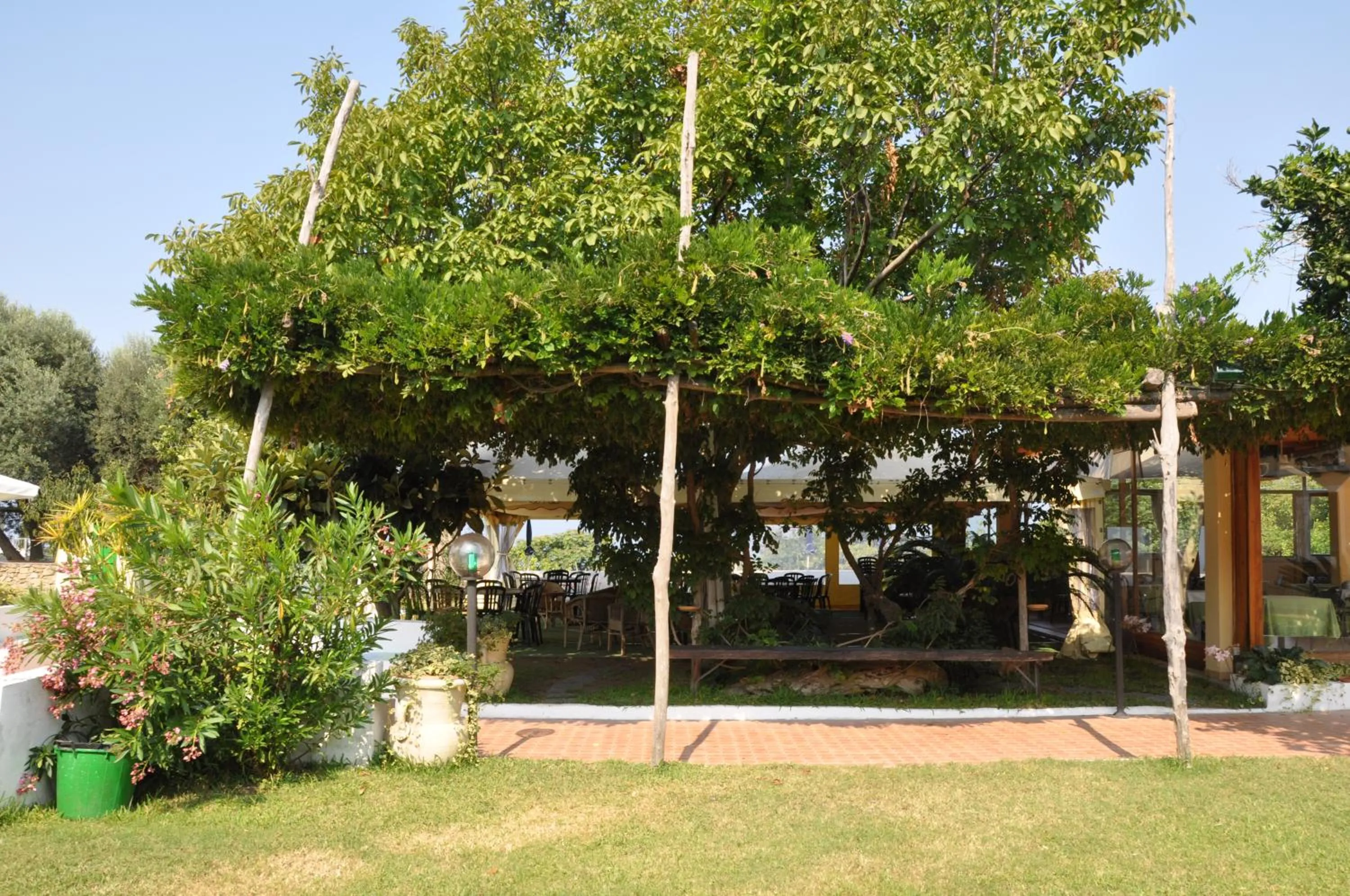 Garden in Hotel Savoia