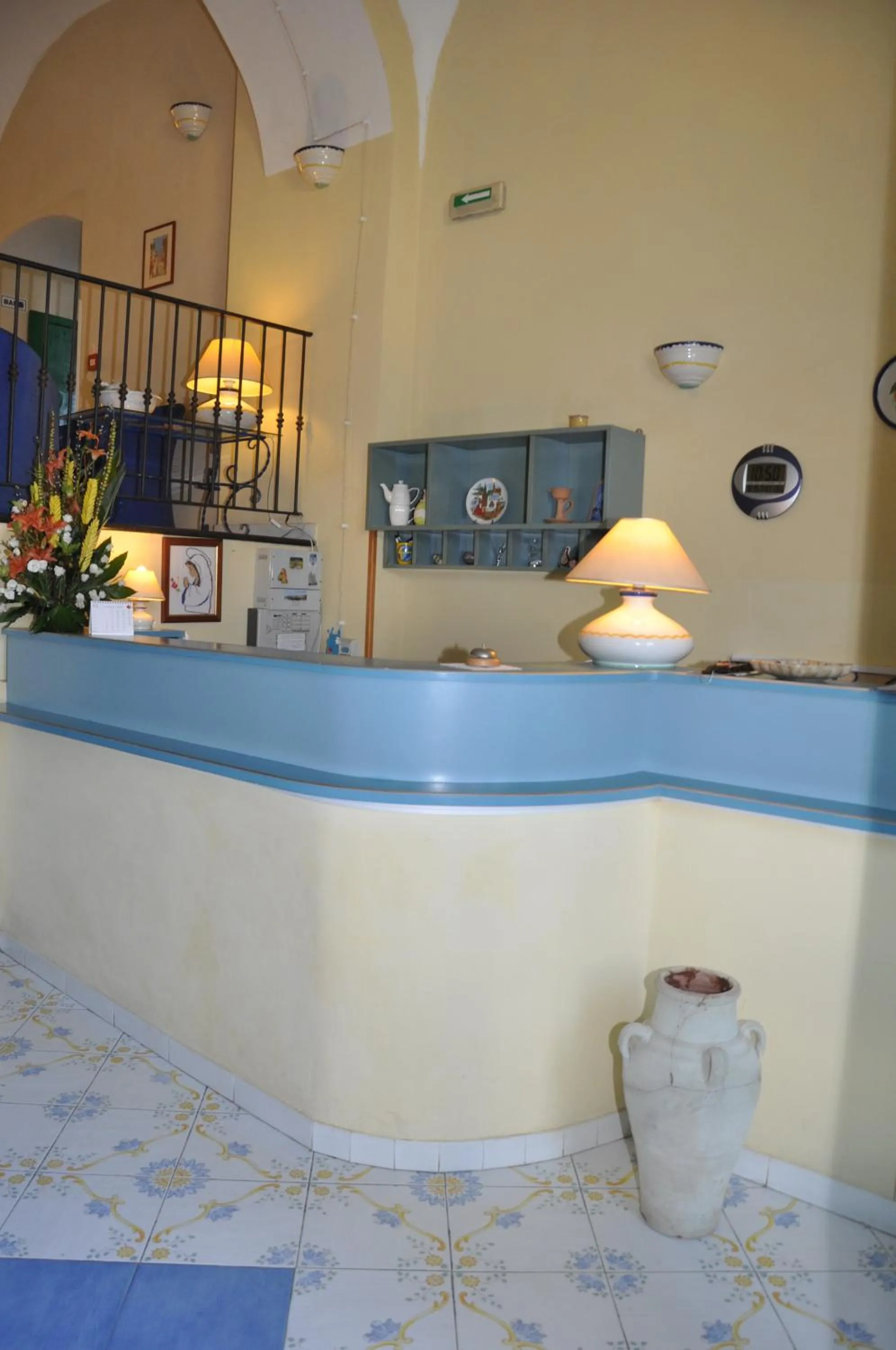 Lobby or reception in Hotel Savoia