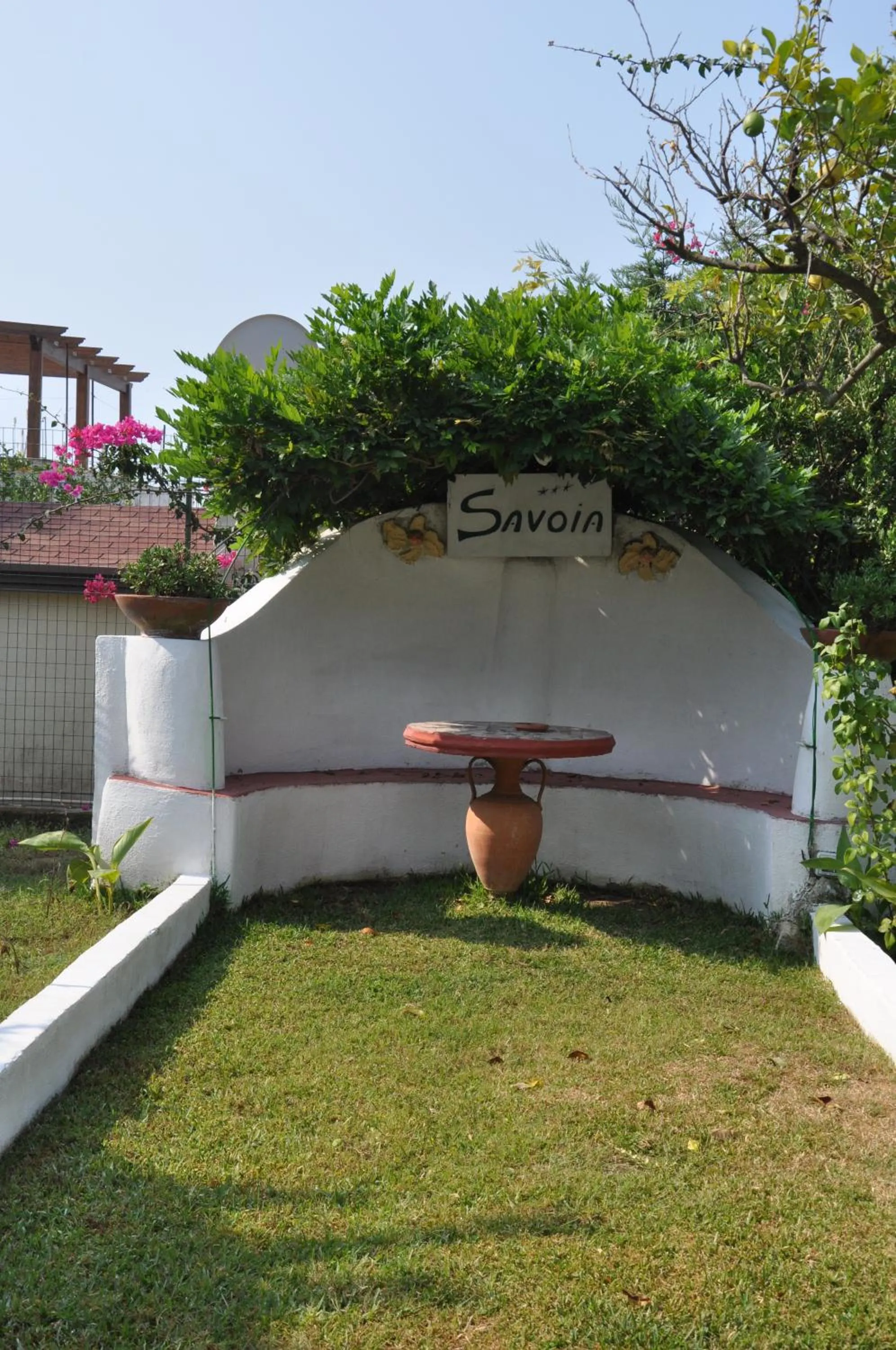 Garden in Hotel Savoia