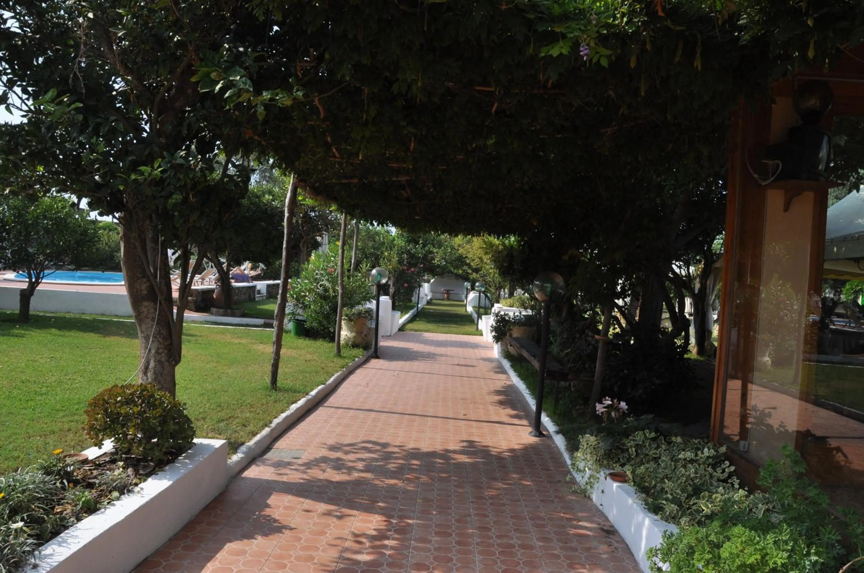 Garden in Hotel Savoia