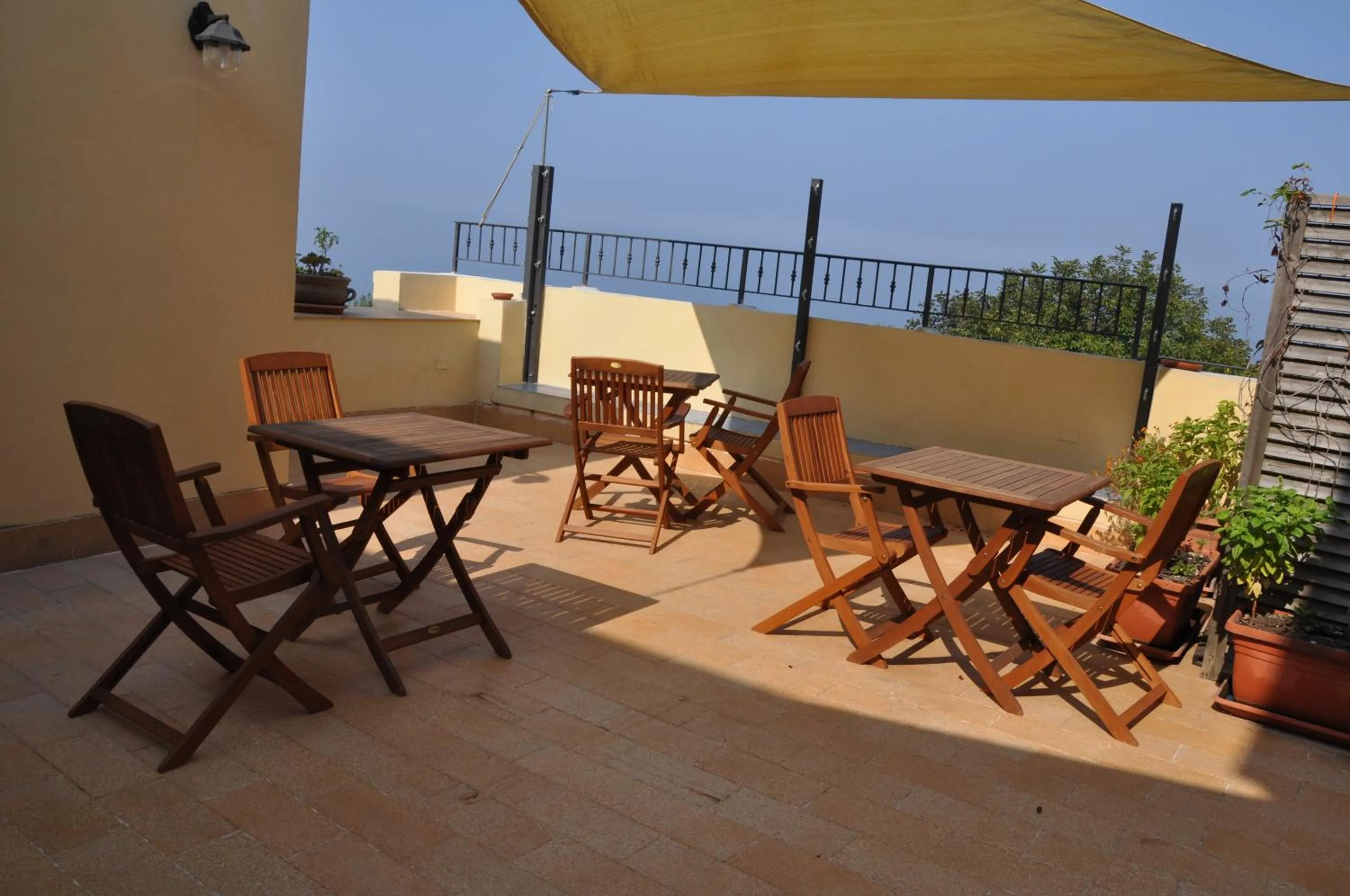 Balcony/Terrace in Hotel Savoia