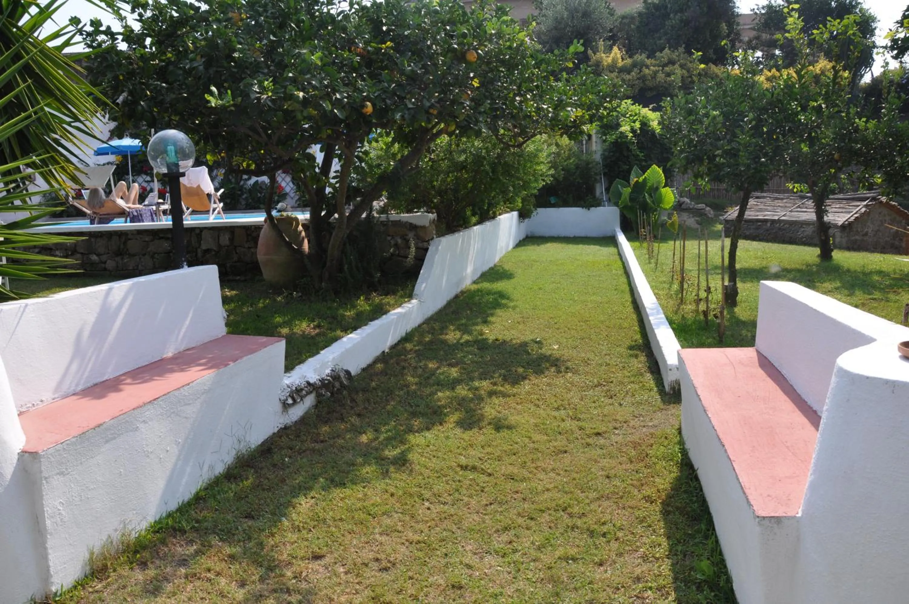 Garden in Hotel Savoia