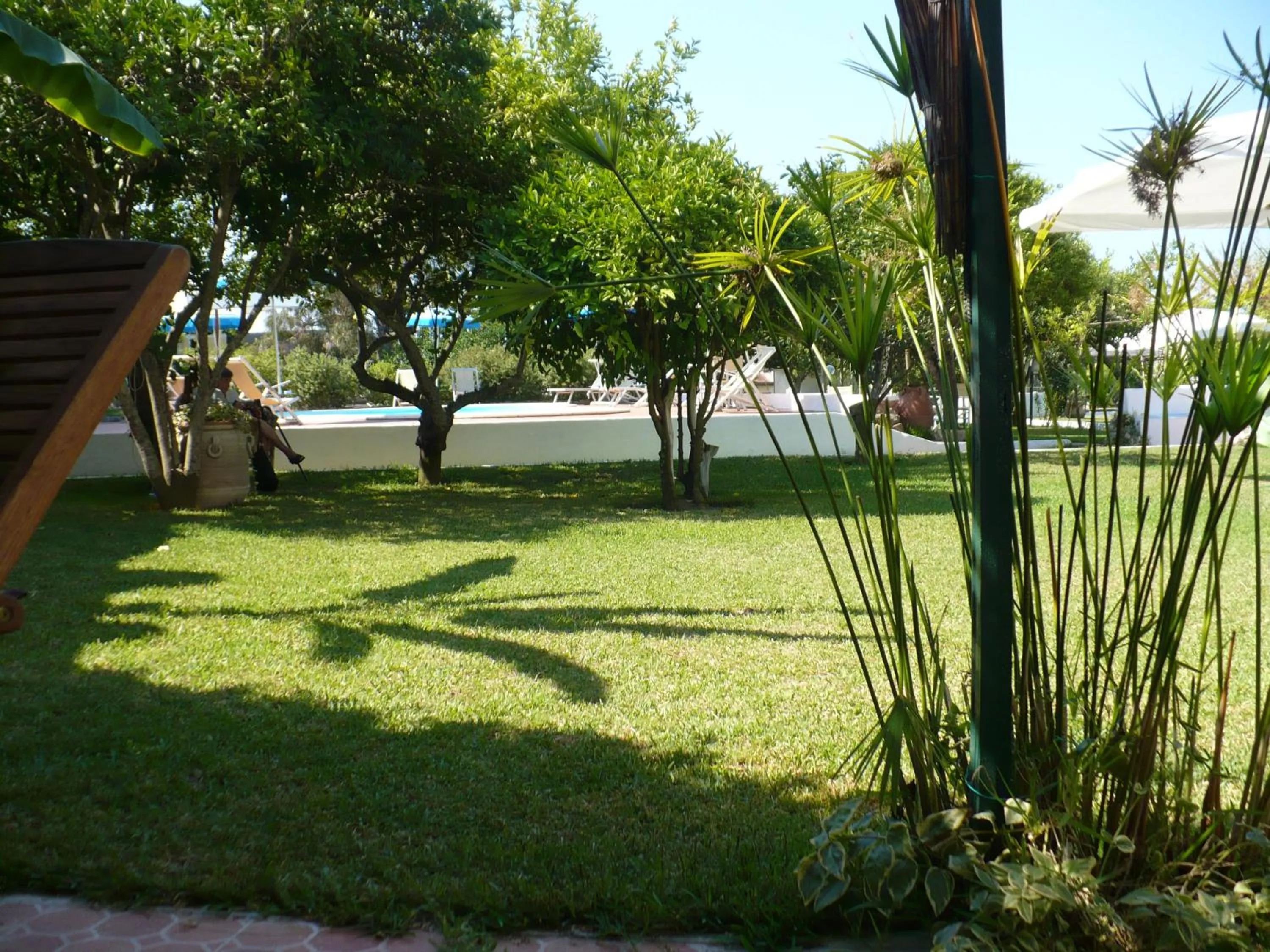 Garden in Hotel Savoia