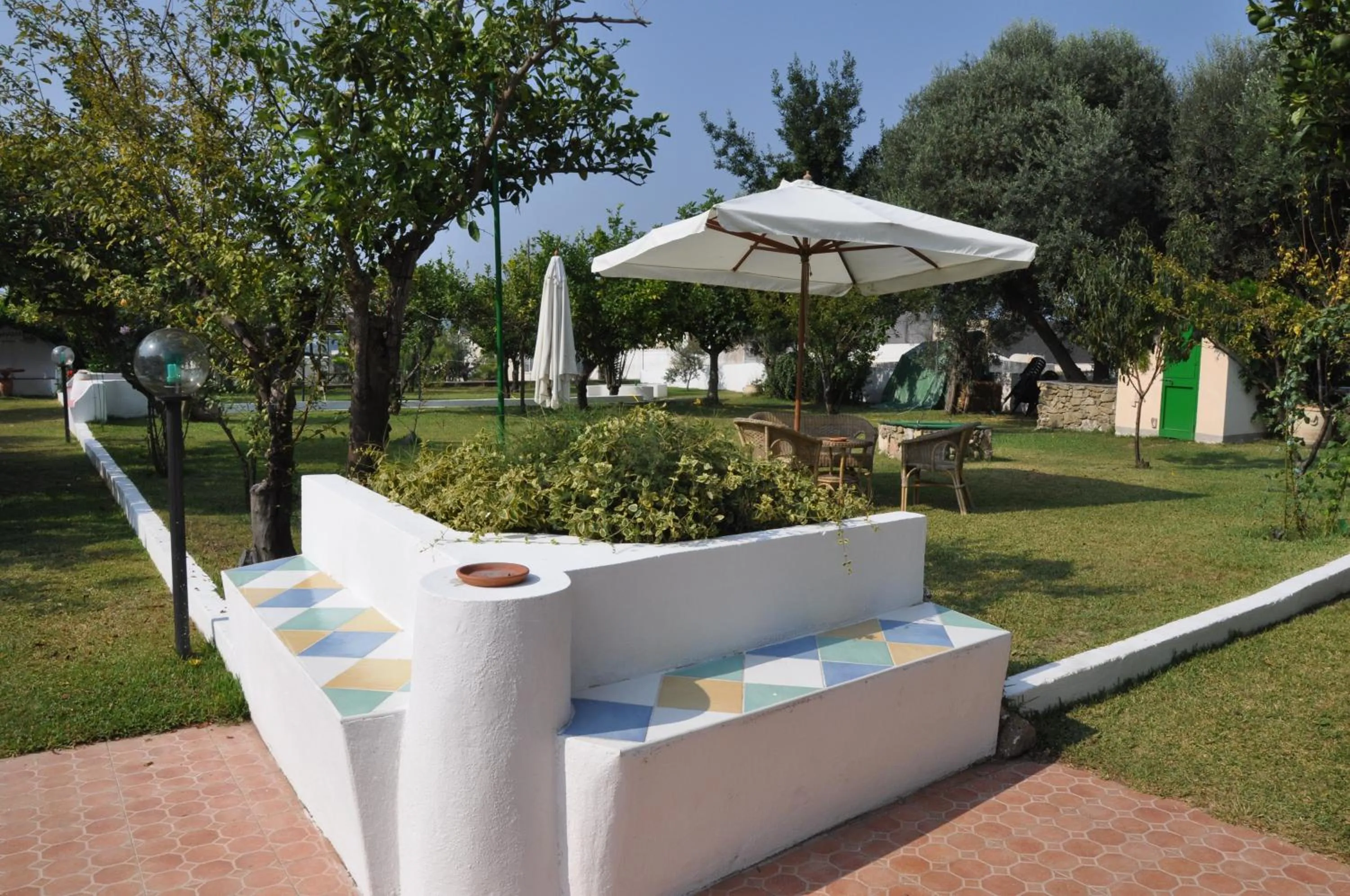 Garden in Hotel Savoia