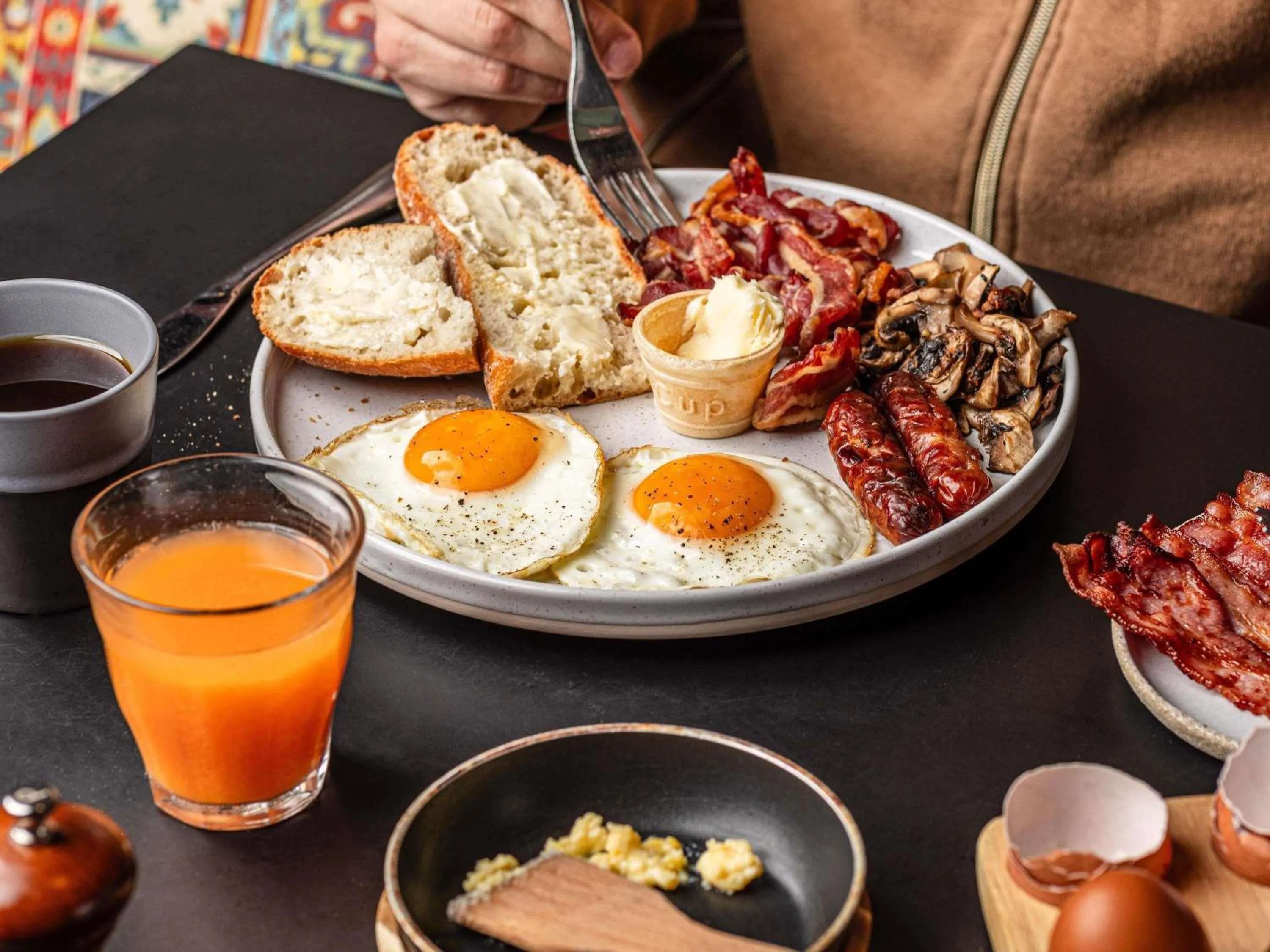 Breakfast in Mercure Saint Malo Balmoral