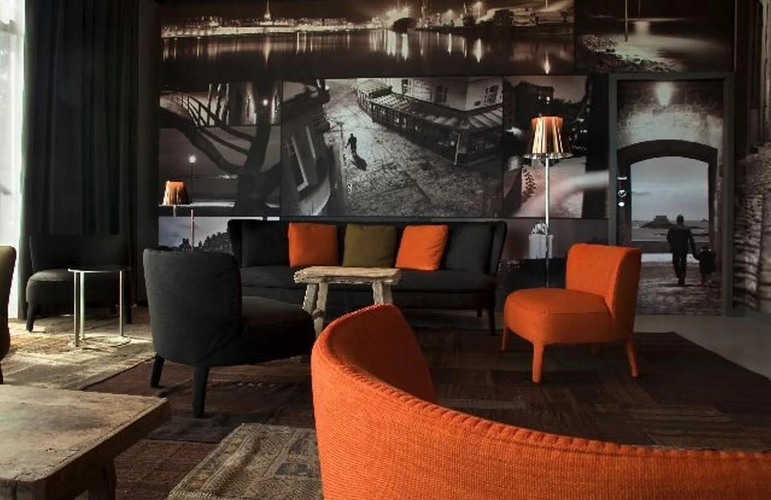 Lounge or bar in Mercure Saint Malo Balmoral