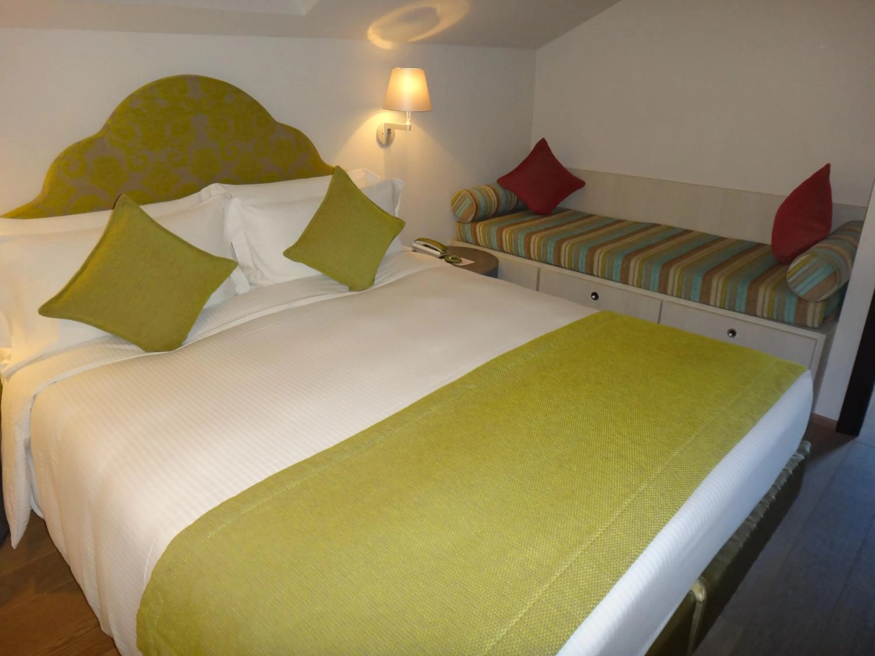Bed in Hotel Ariston & Apartments