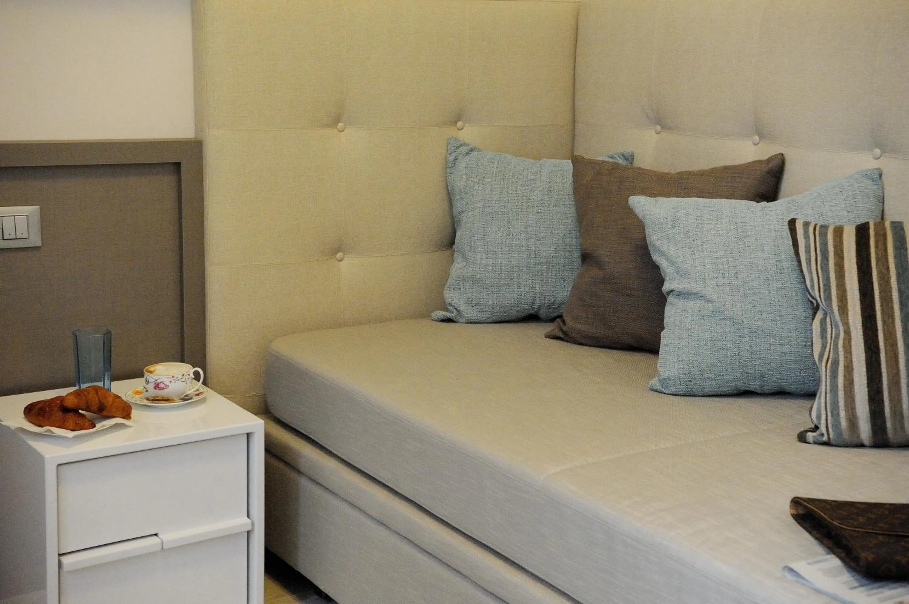 Bed in Hotel Ariston & Apartments