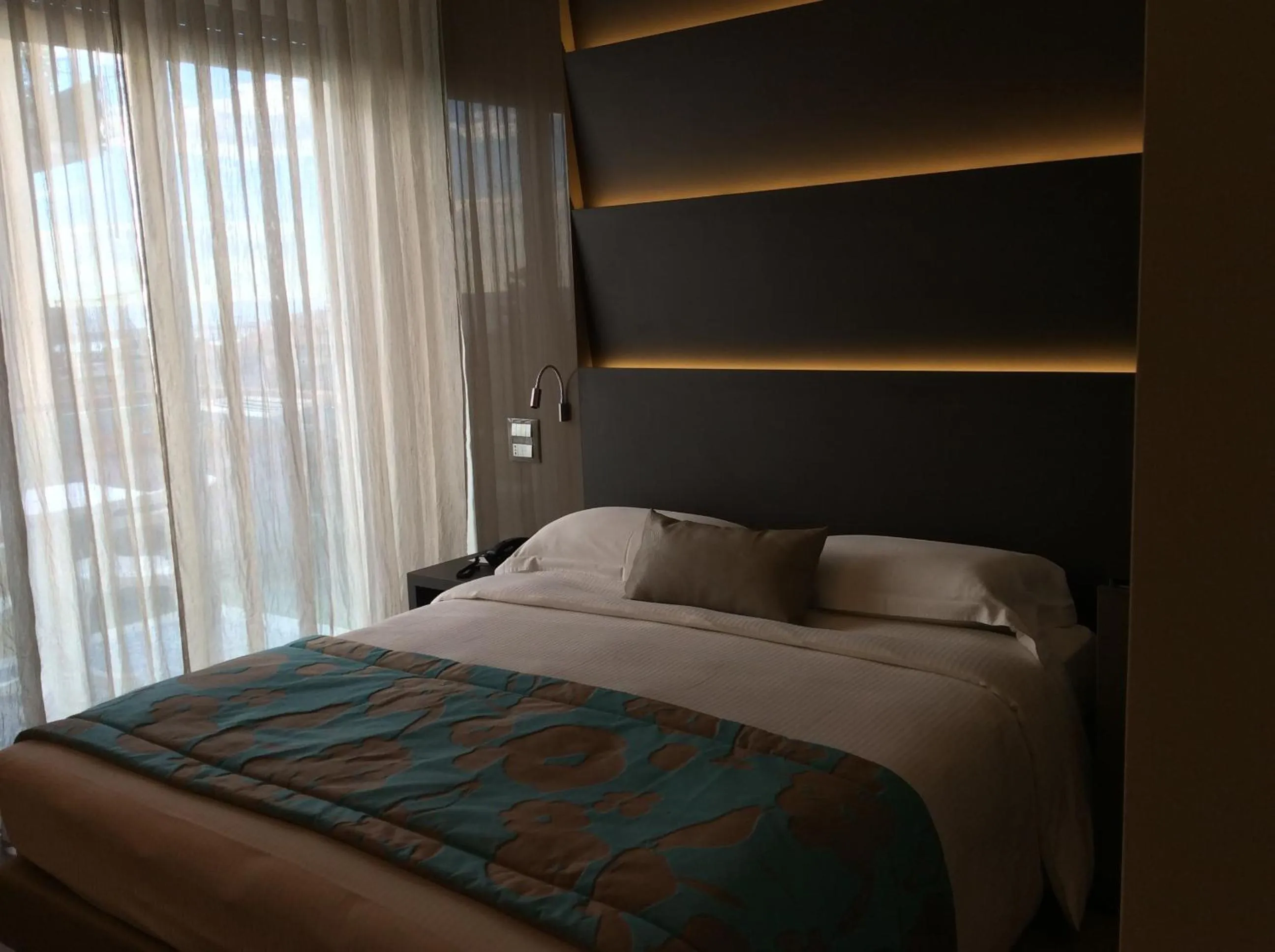 Decorative detail, Bed in Hotel Ariston & Apartments