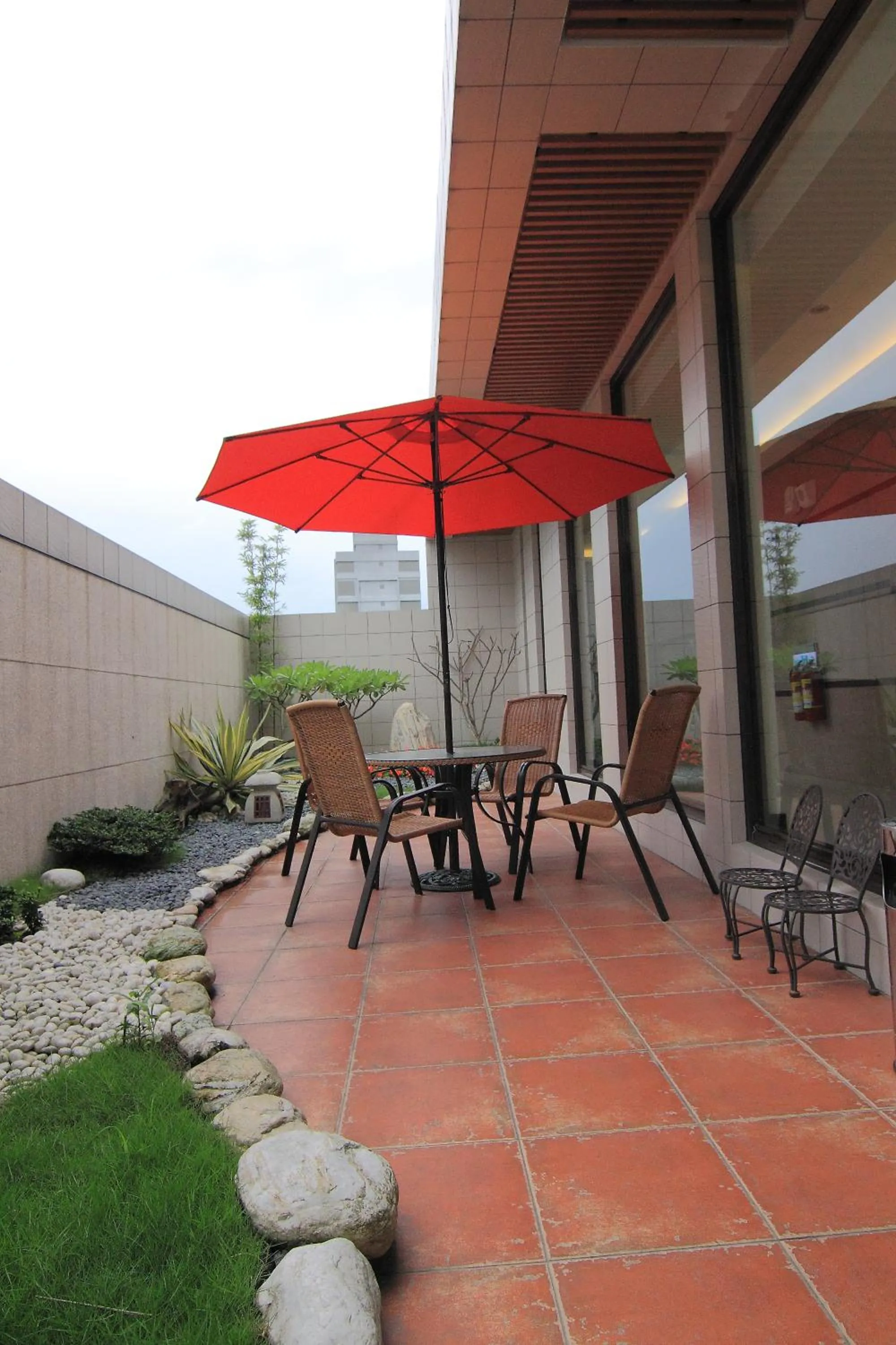 Balcony/Terrace in Green Life Spa Hot Spring Hotel