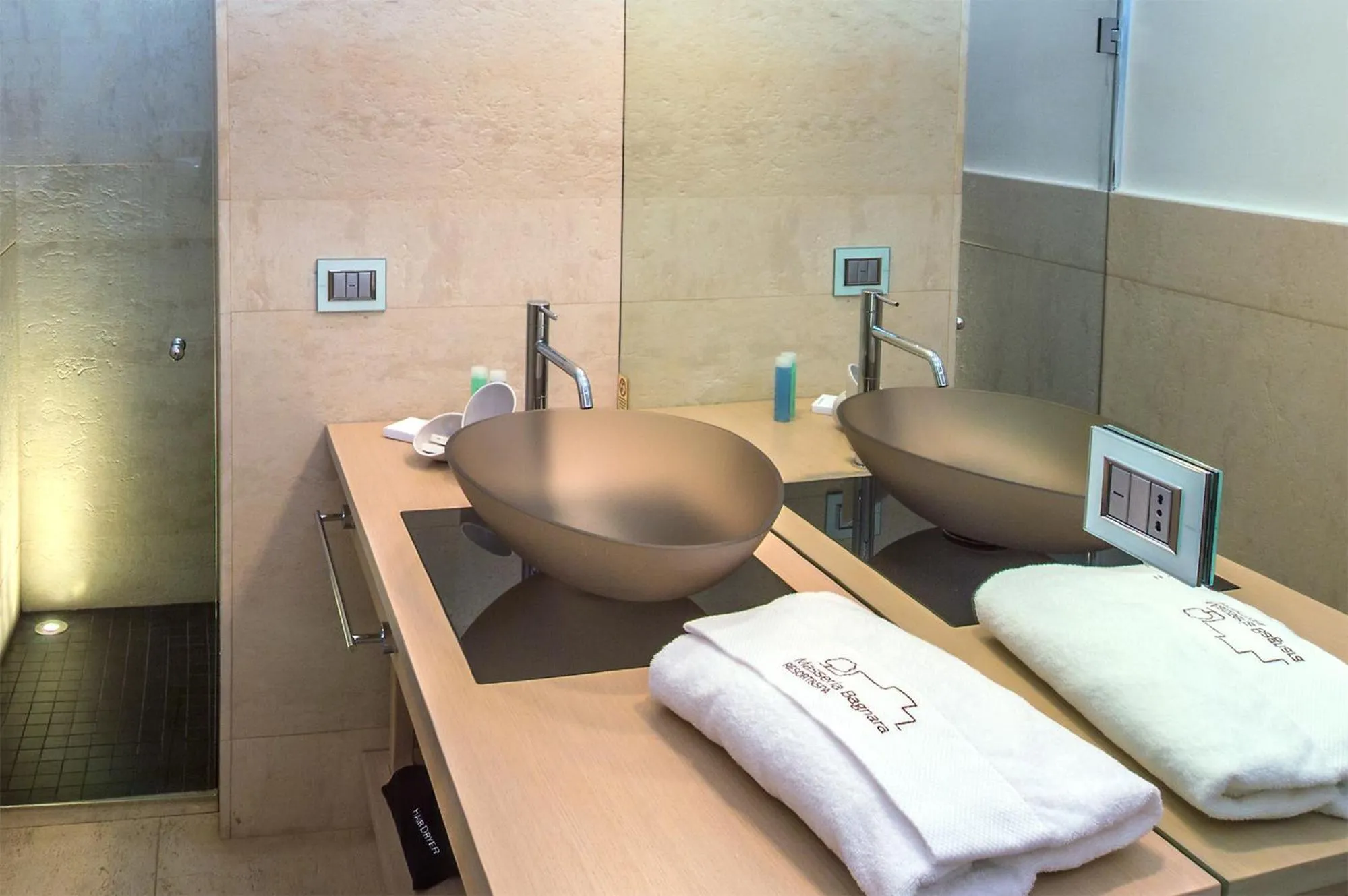 Bathroom in Masseria Bagnara Resort & Spa