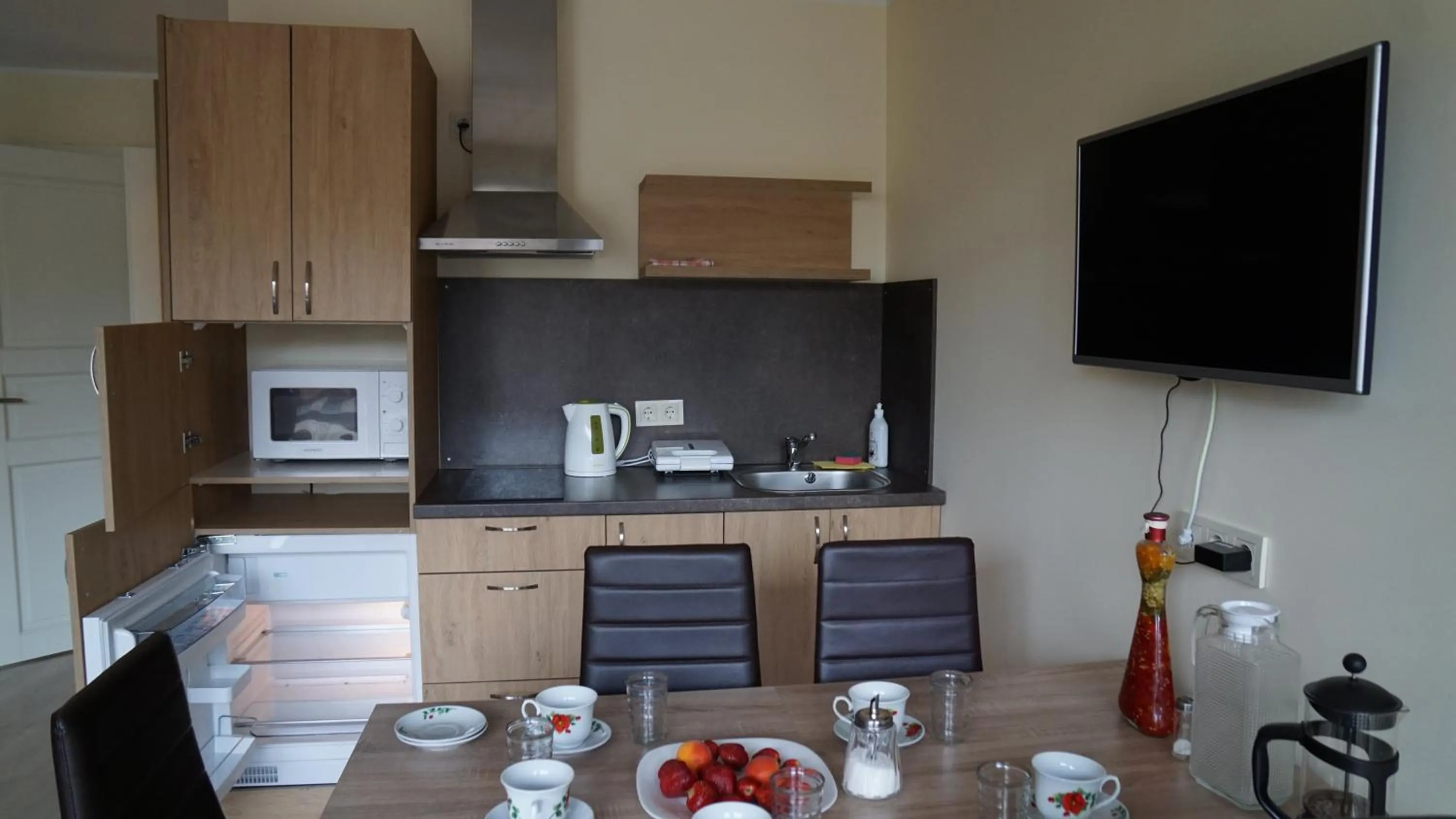 Dining area in Bella Jūrmala ApartHotel