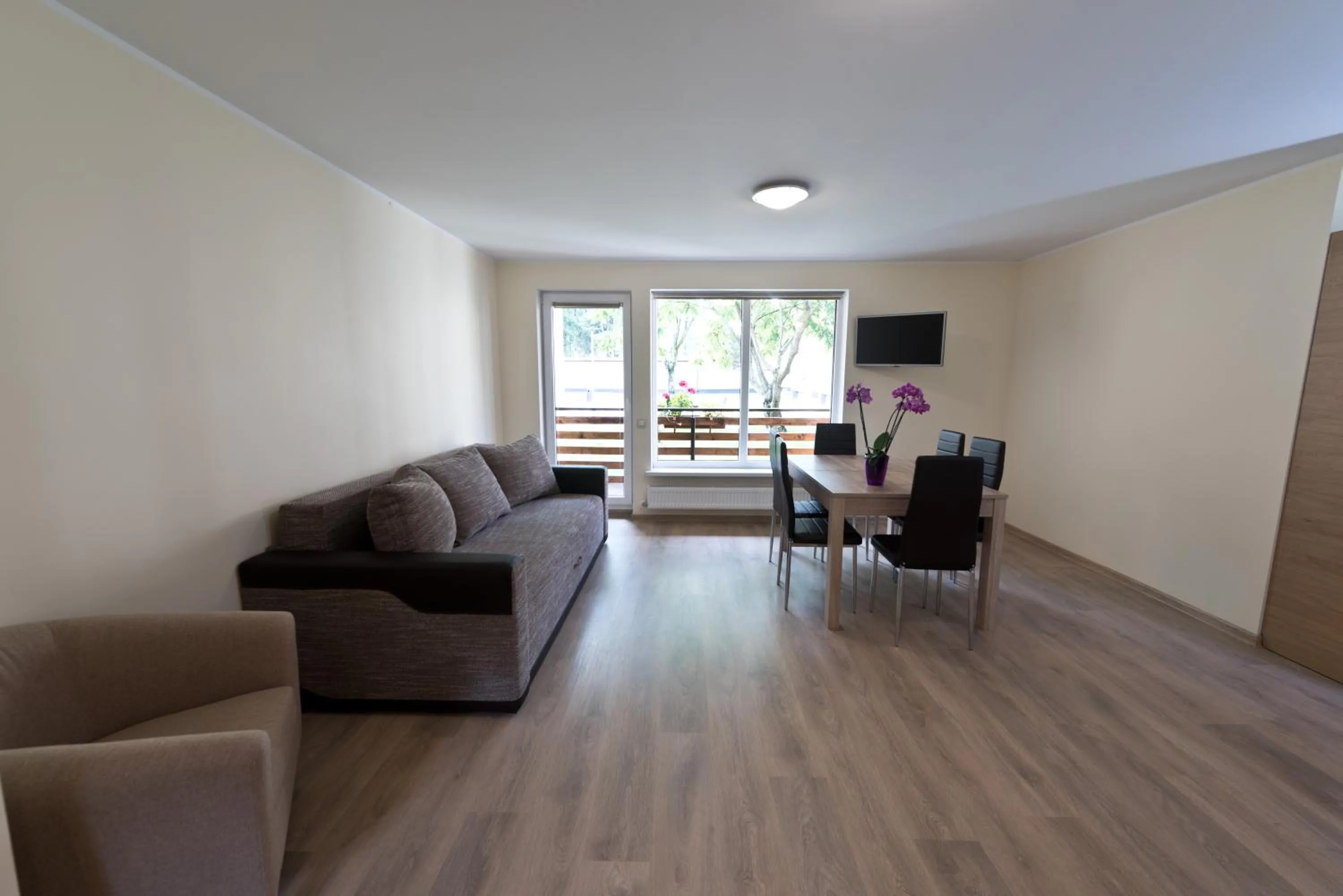 Living room in Bella Jūrmala ApartHotel