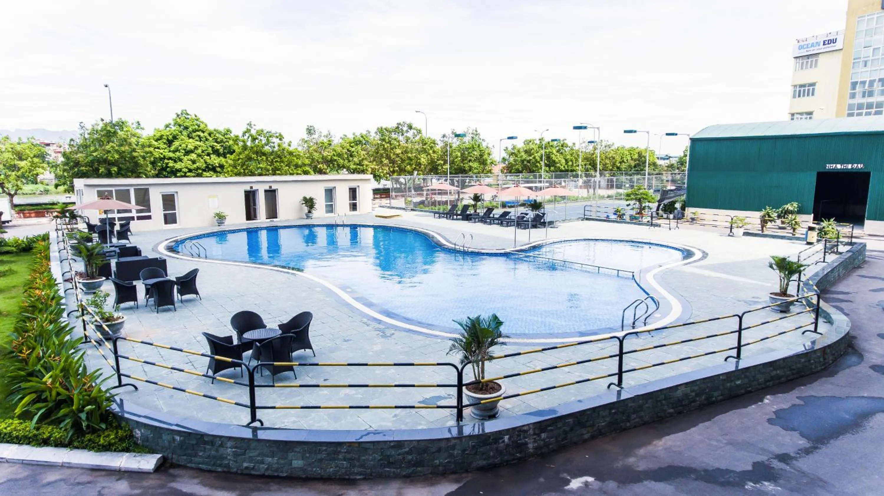 Swimming pool in Muong Thanh Luxury Ha Nam