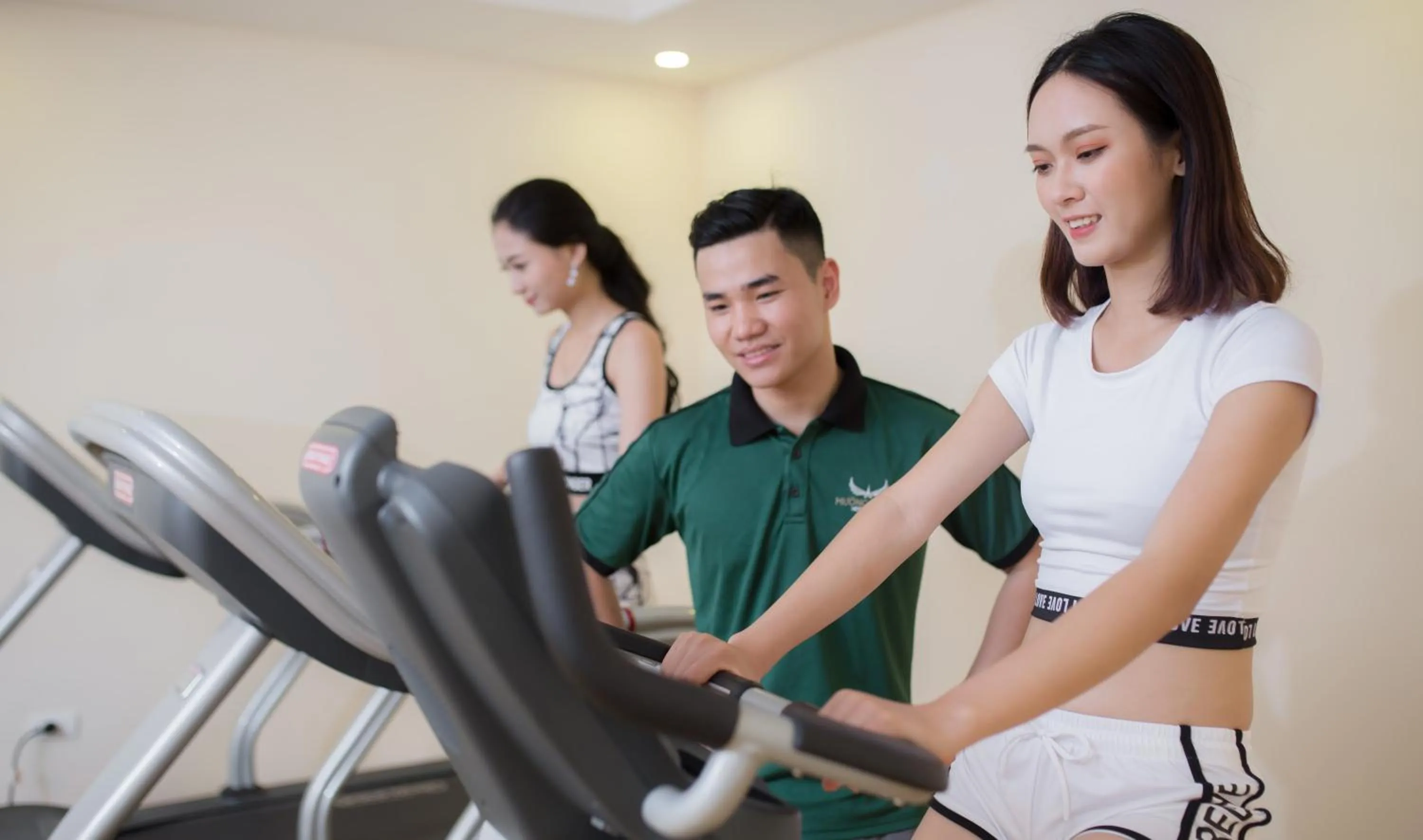 Fitness centre/facilities in Muong Thanh Luxury Ha Nam