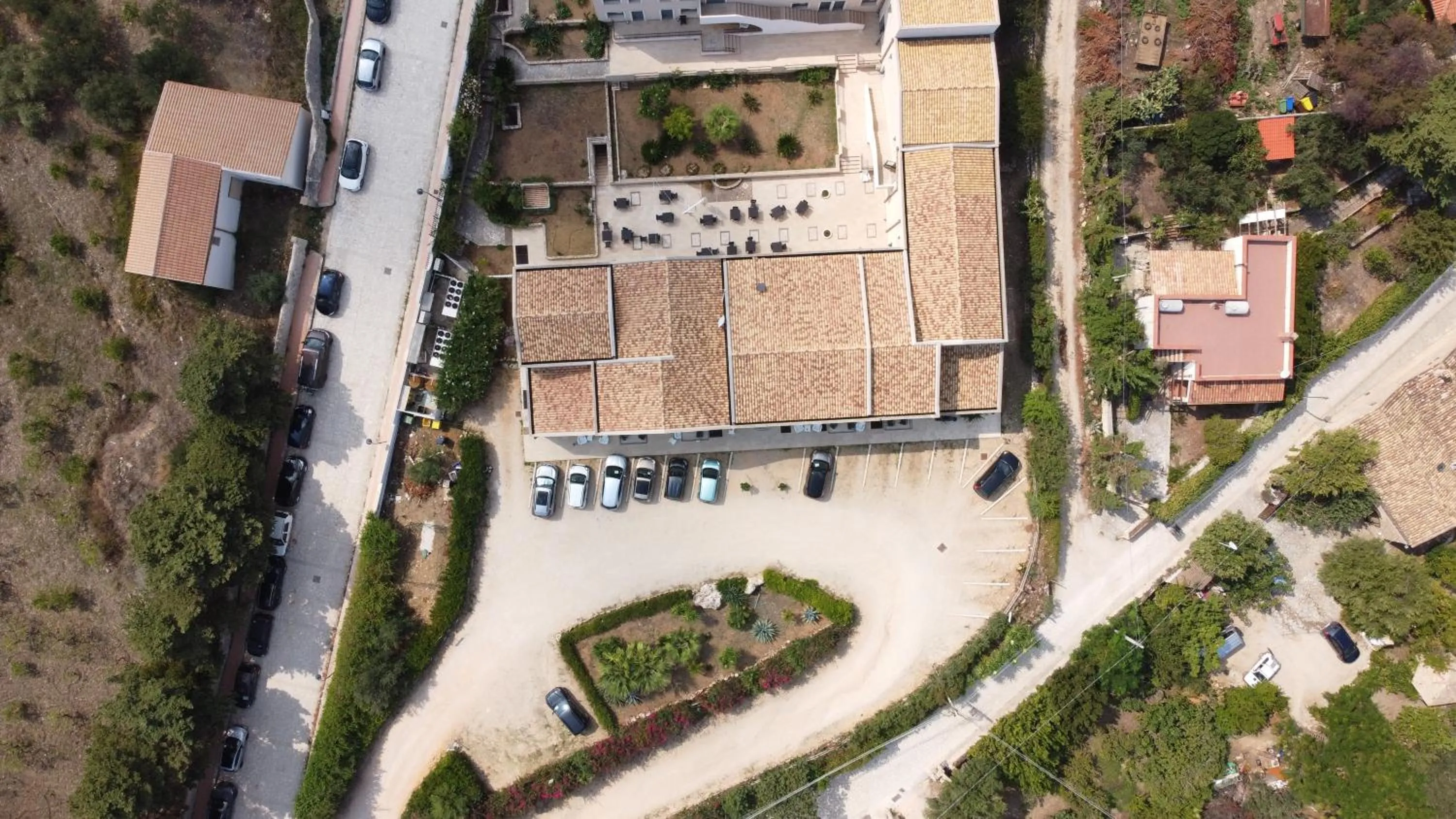 Bird's eye view in Hotel Baglio Di Scopello