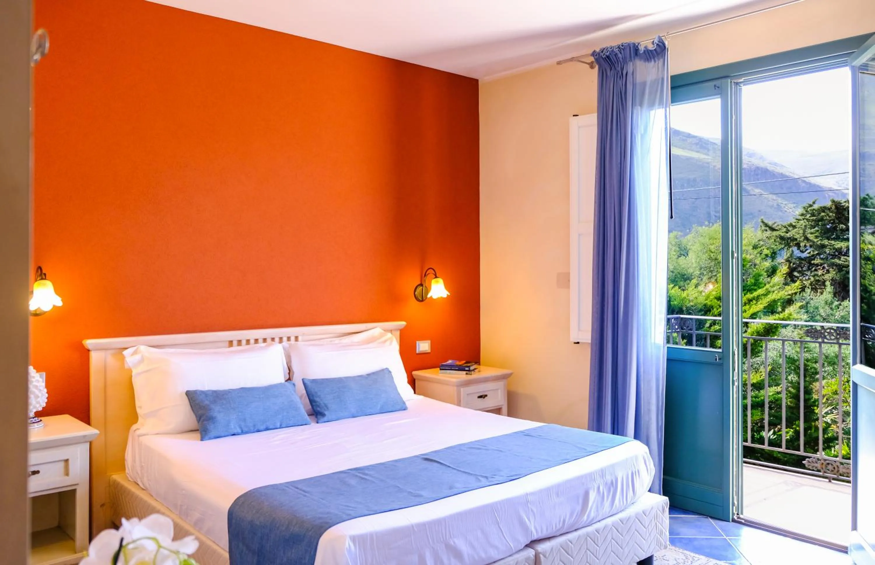 Bed in Hotel Baglio Di Scopello