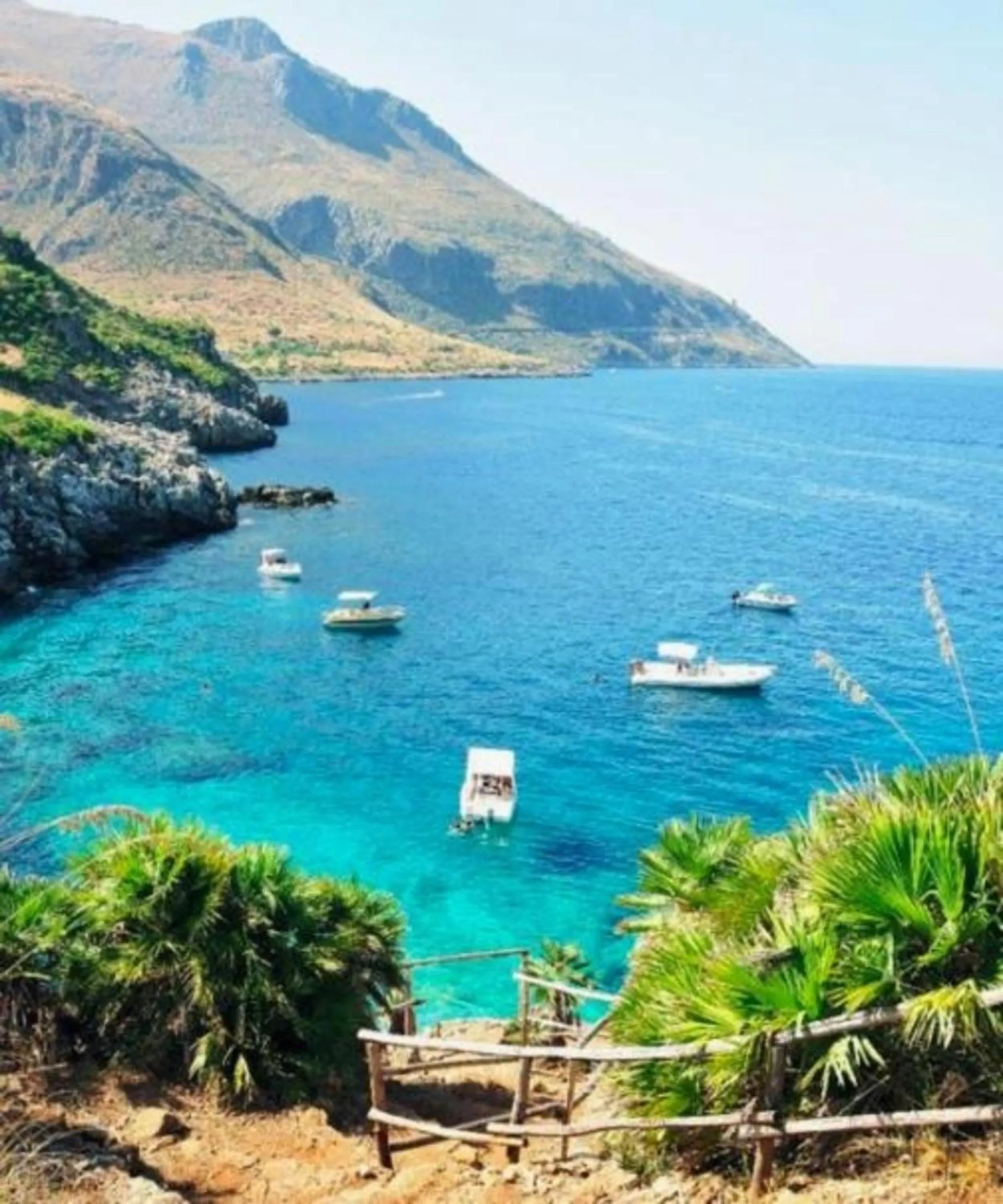 Natural landscape in Hotel Baglio Di Scopello