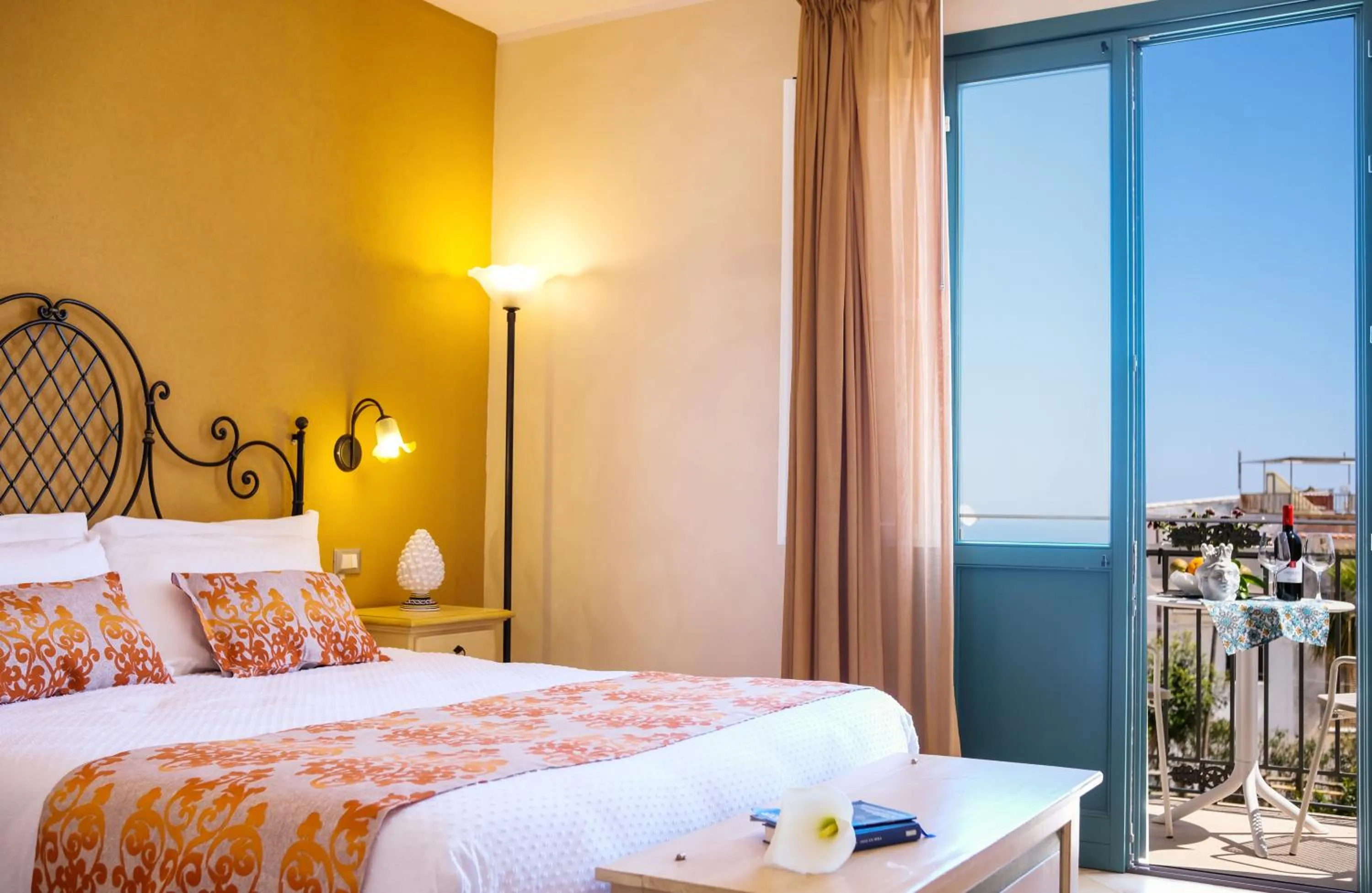 Bed in Hotel Baglio Di Scopello