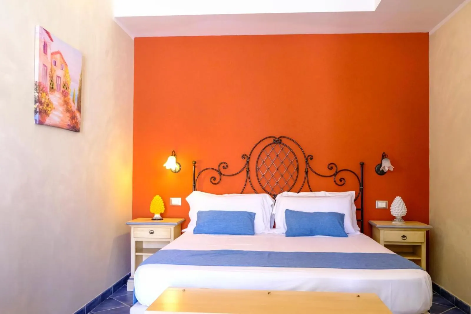 Bed in Hotel Baglio Di Scopello