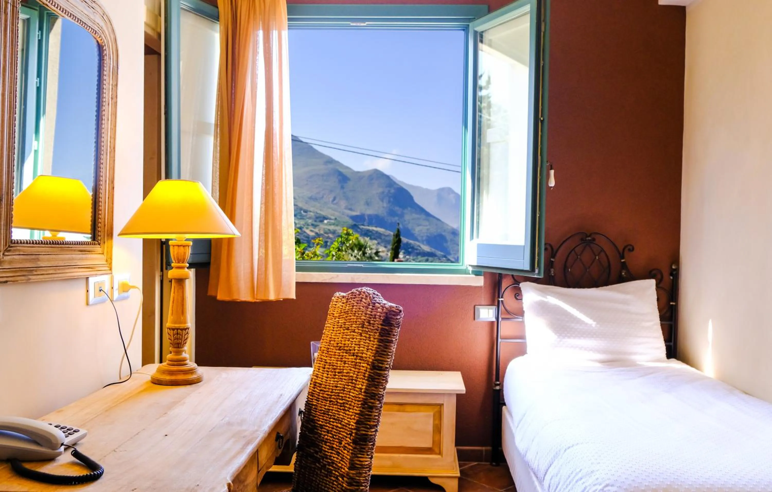 Photo of the whole room, Bed in Hotel Baglio Di Scopello