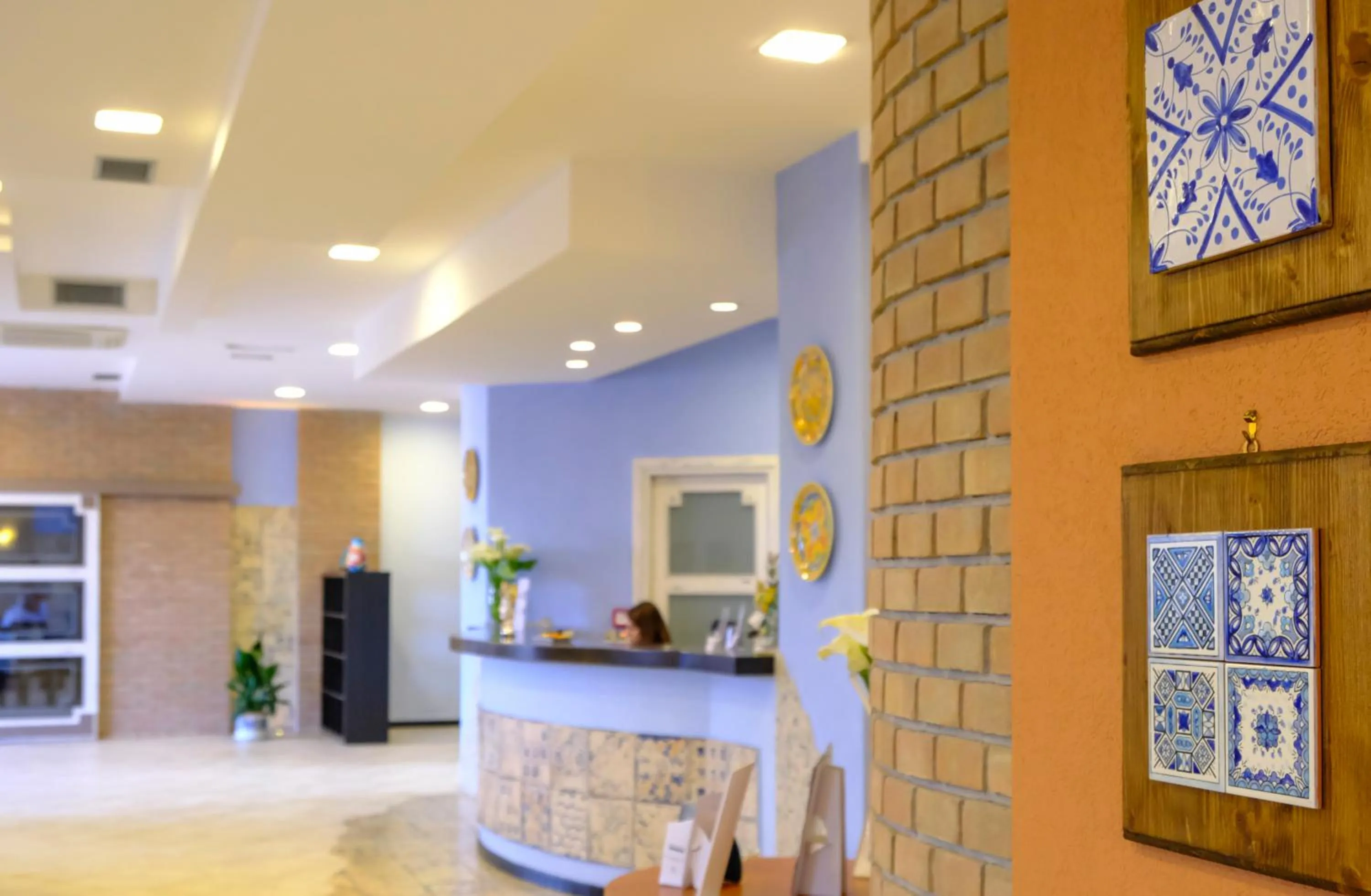 Lobby or reception in Hotel Baglio Di Scopello