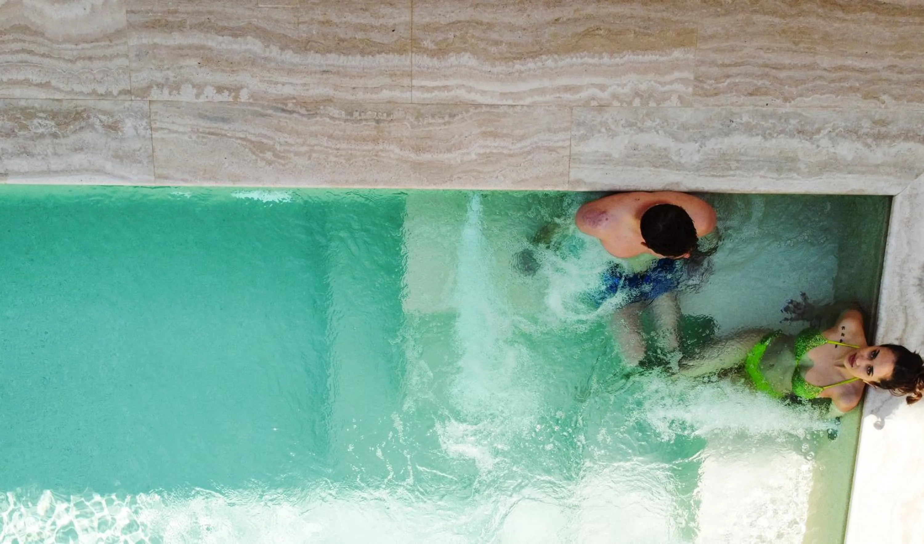 Hot Tub in Hotel Baglio Di Scopello