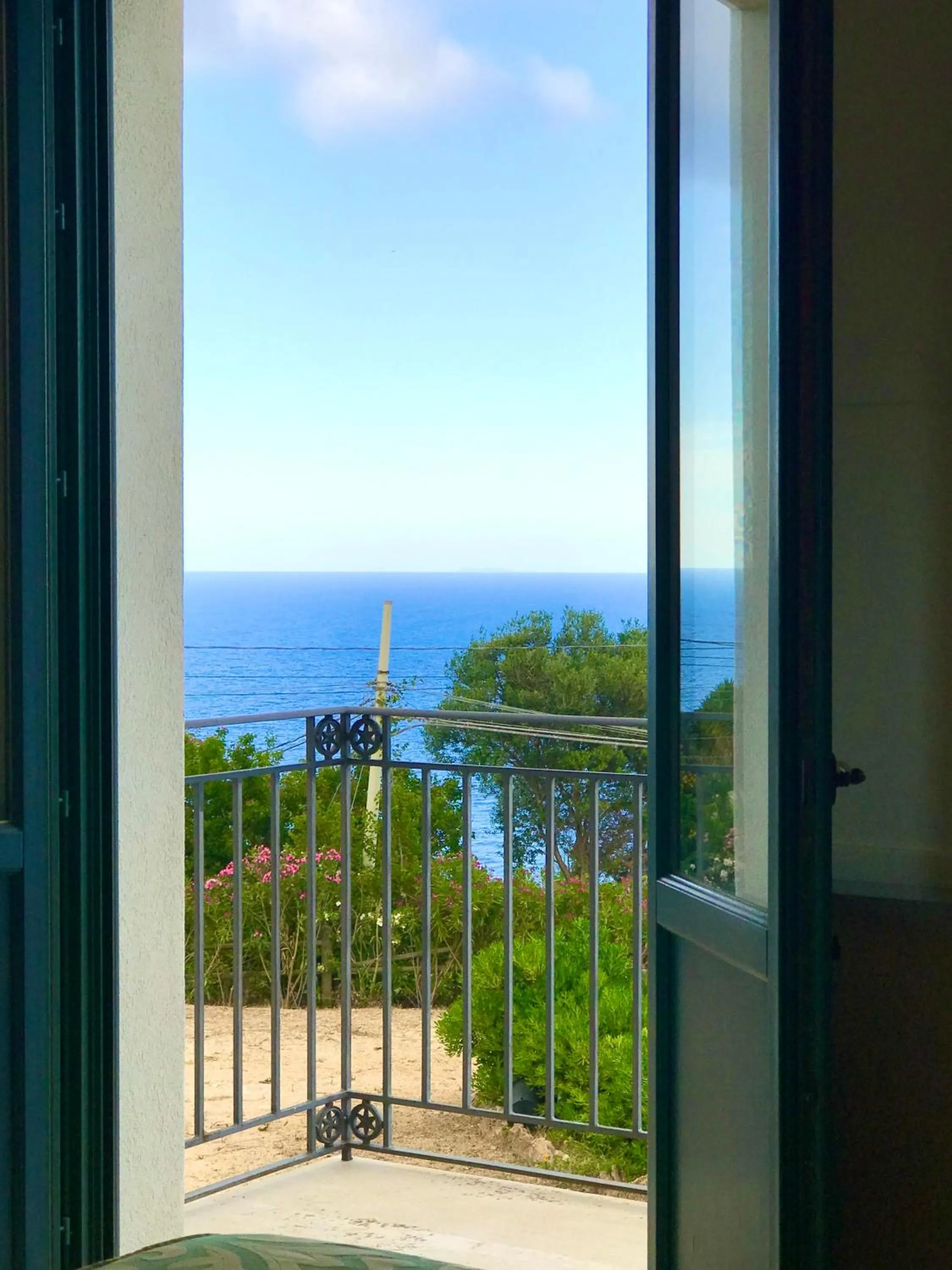 Balcony/Terrace in Hotel Baglio Di Scopello