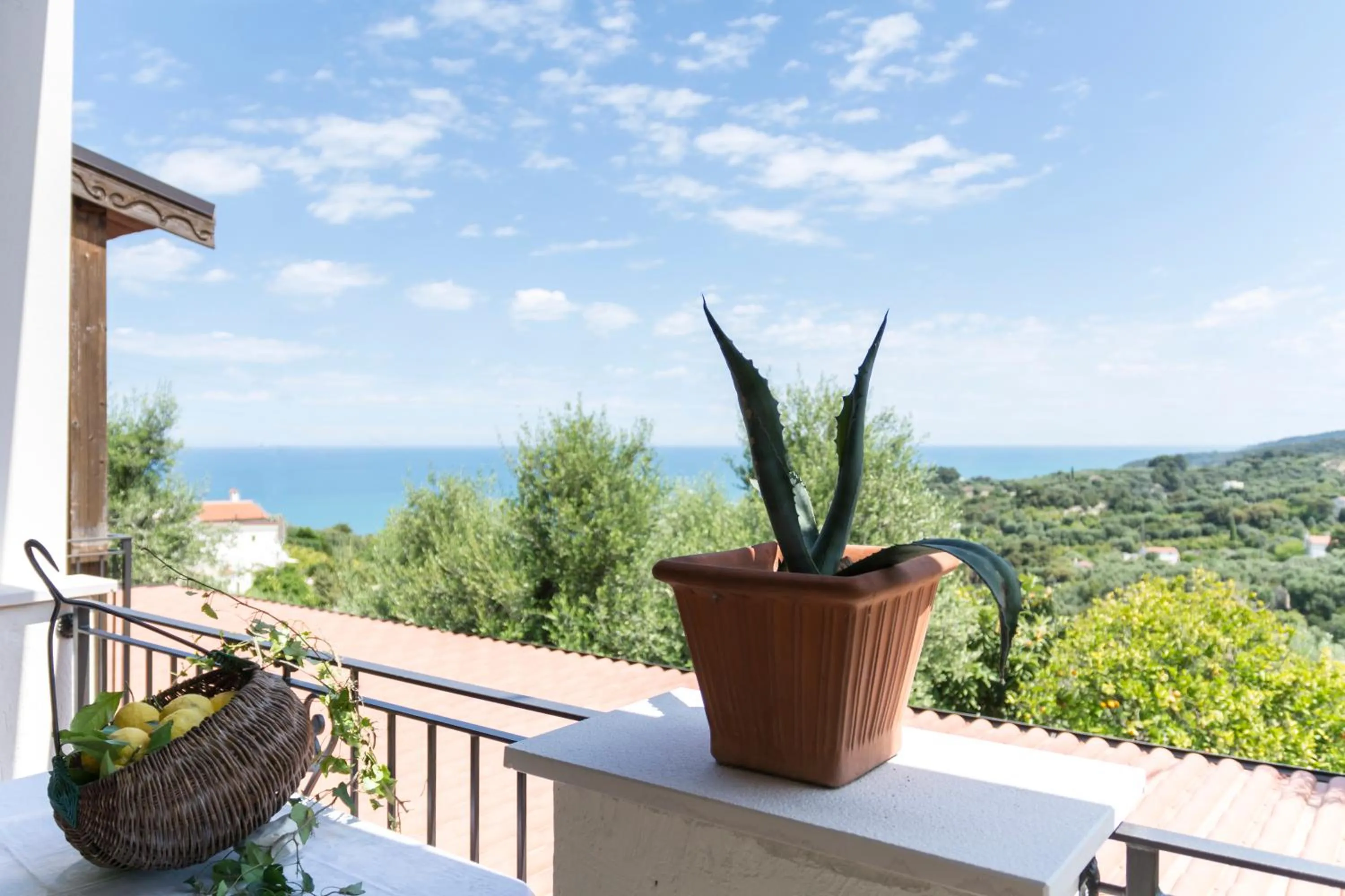 Garden view in Il Melangolo