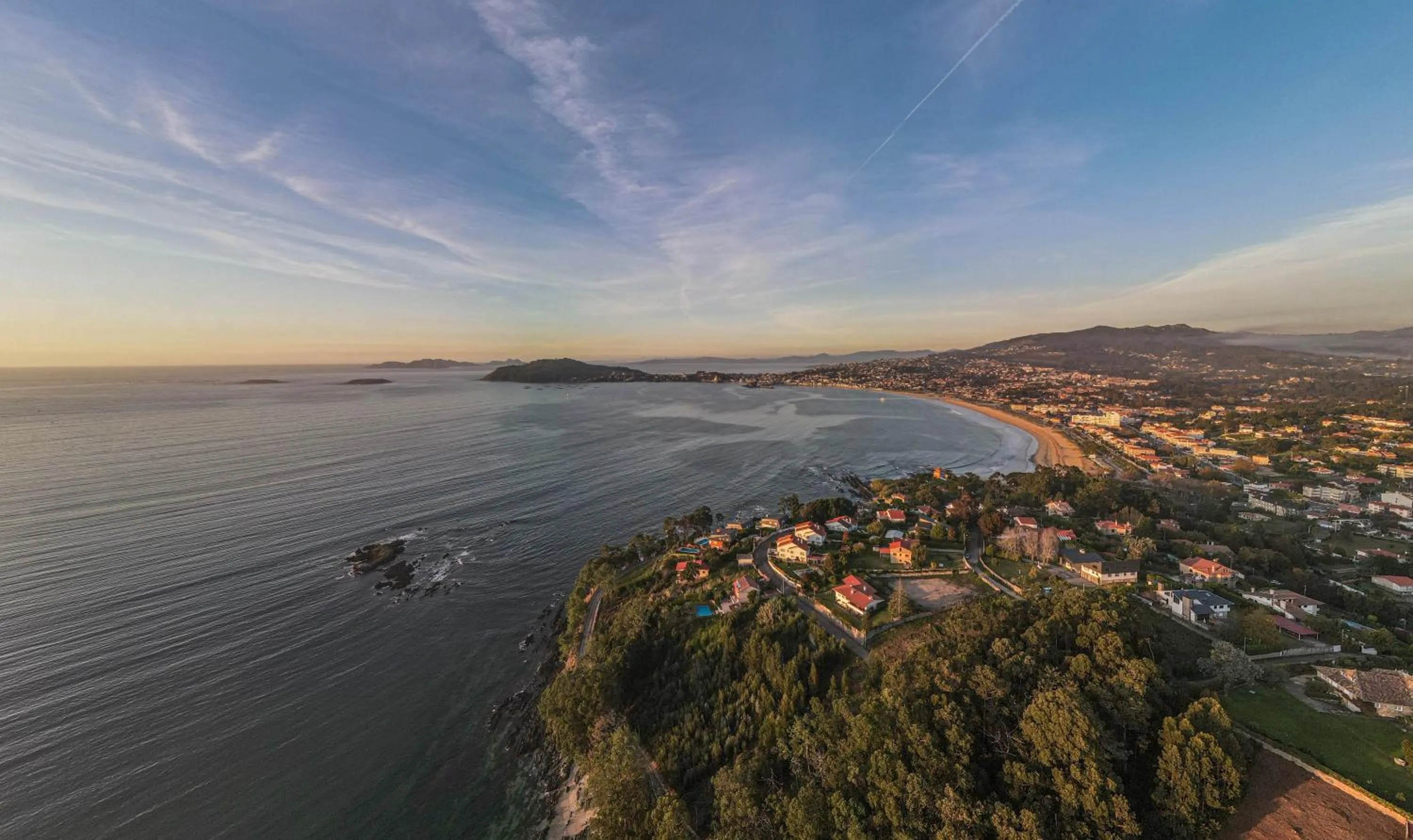 Natural landscape in Hotel Miramar Playa America Nigran