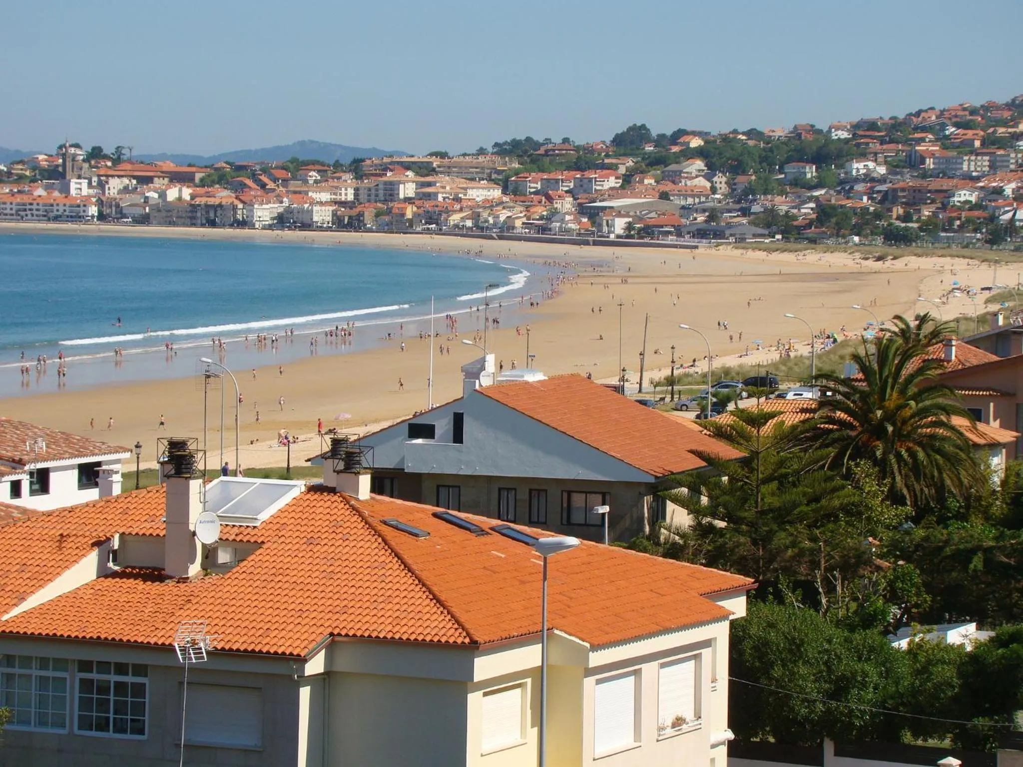 Beach in Hotel Miramar Playa America Nigran