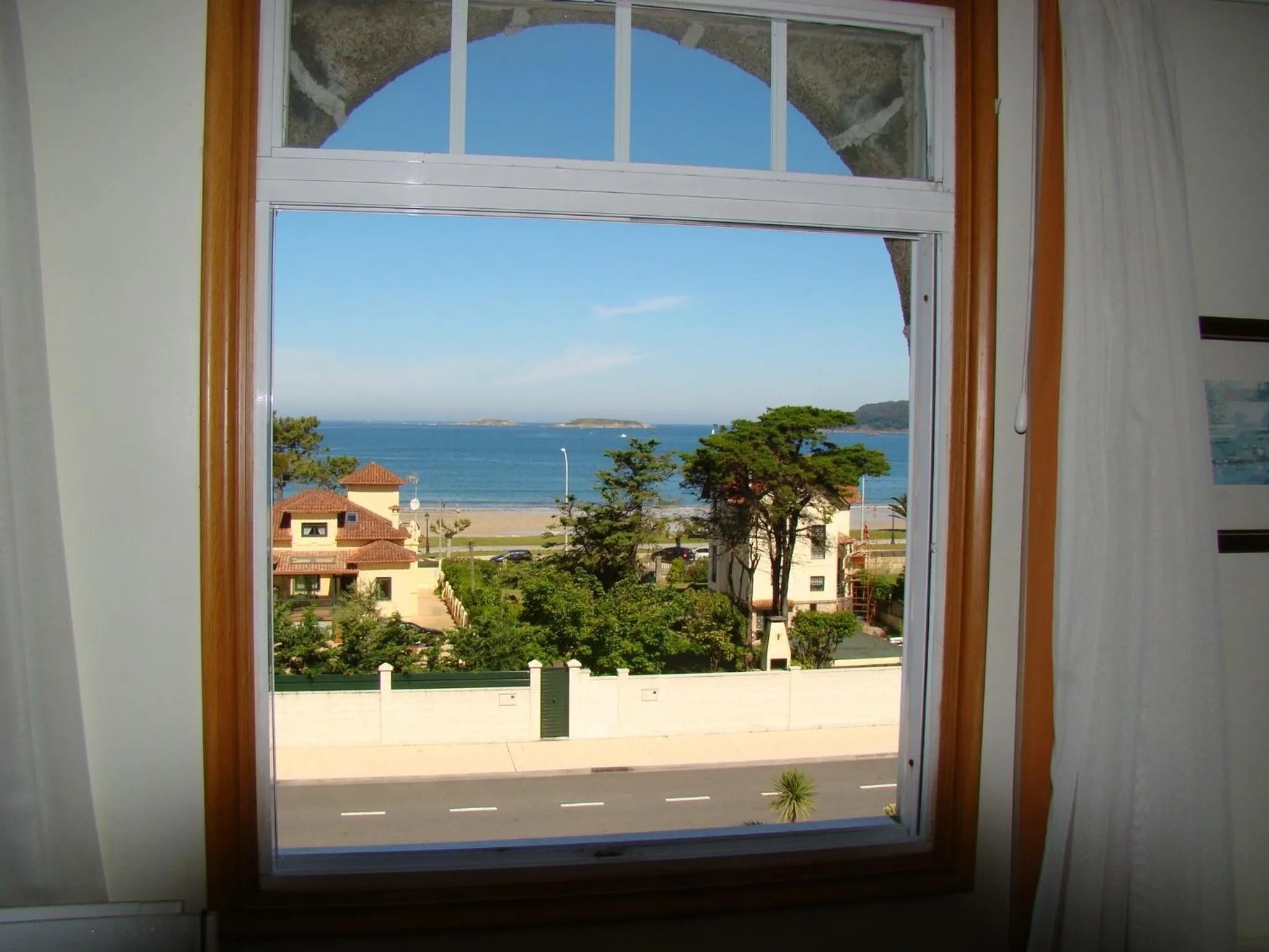 Sea view in Hotel Miramar Playa America Nigran