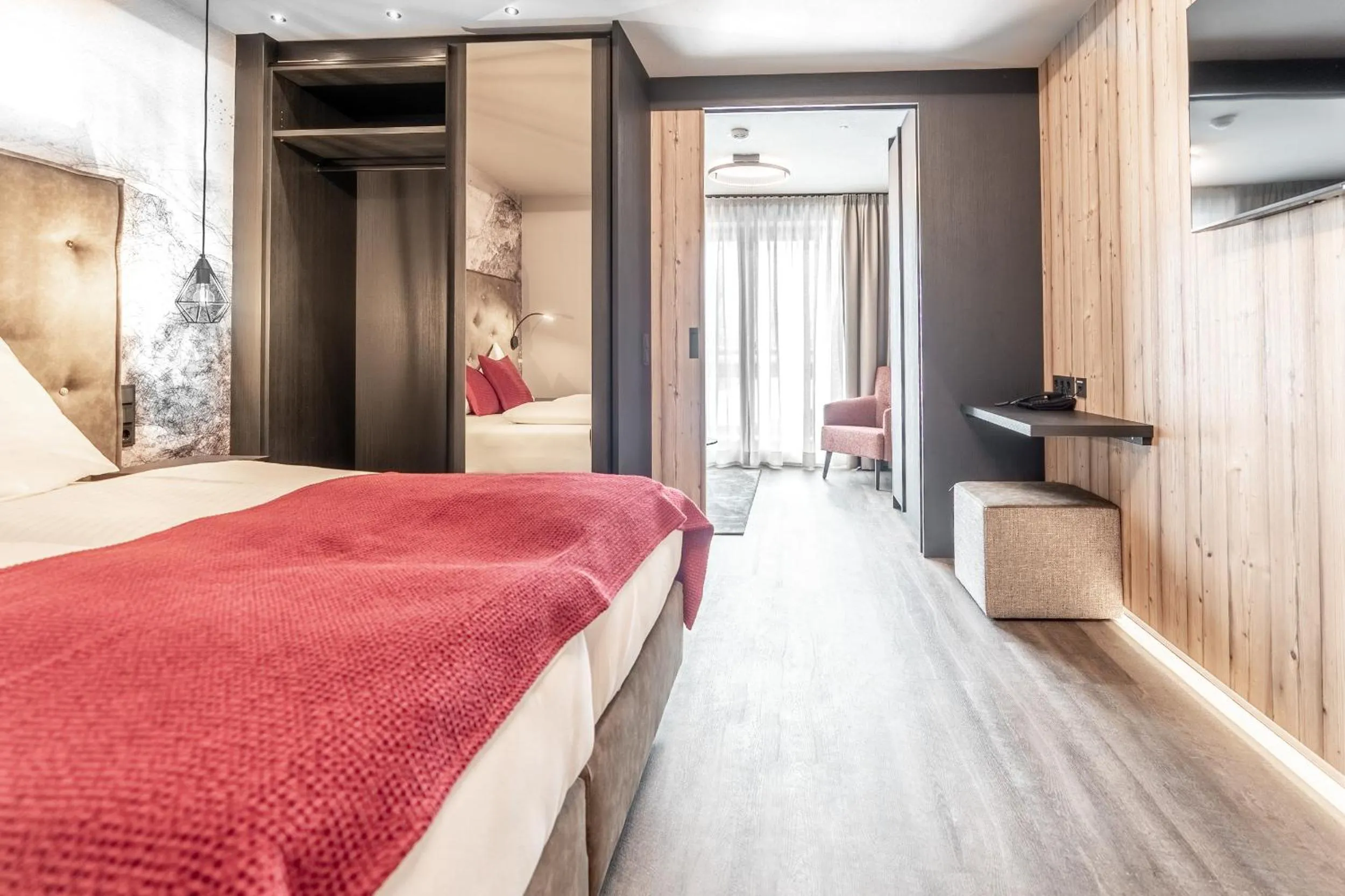 Photo of the whole room, Bed in Hotel Astrid - Ski In - Ski Out