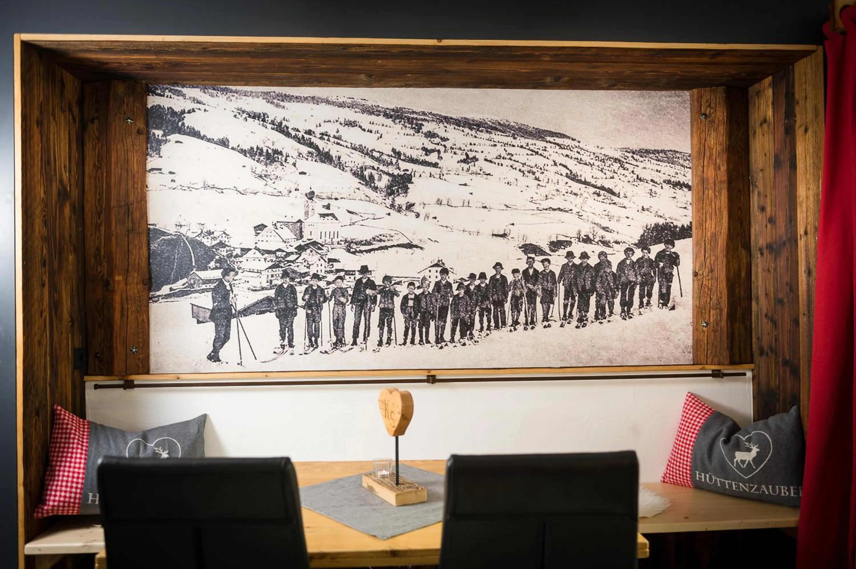 Seating area in Hotel Astrid - Ski In - Ski Out