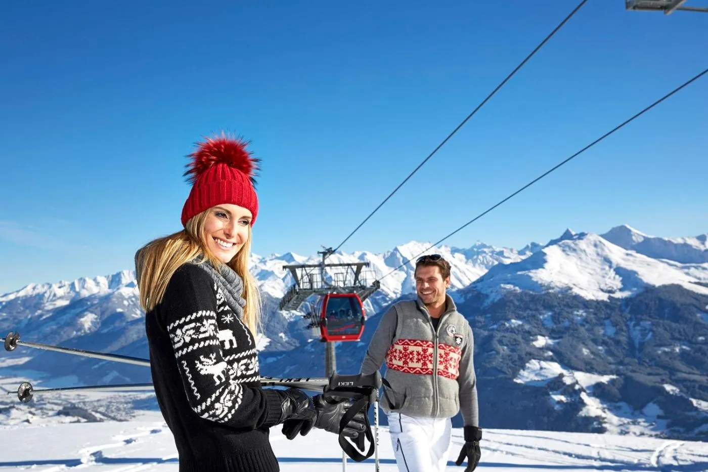 Skiing in Alpenhof Apartments