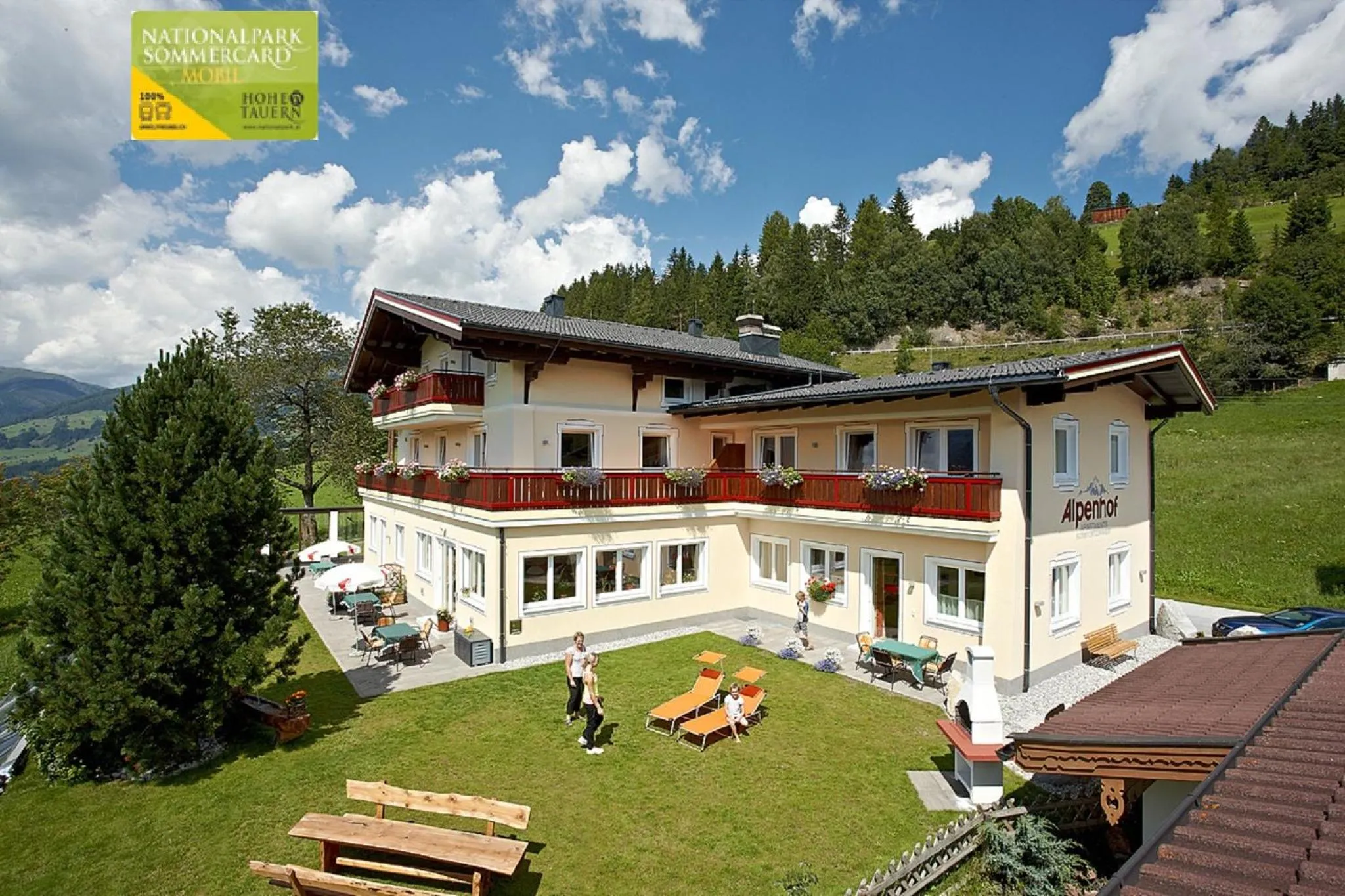 Property building in Alpenhof Apartments